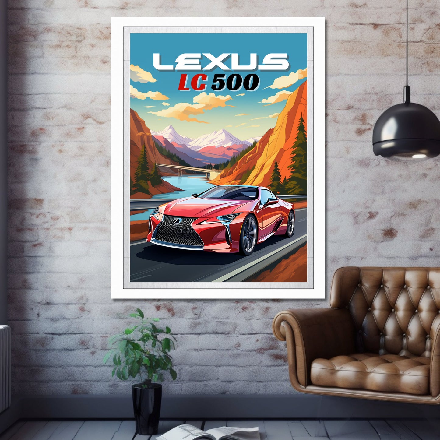 Lexus LC 500 Print