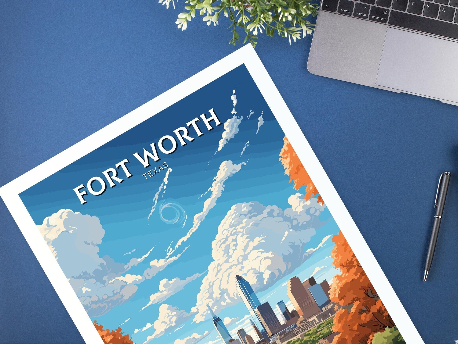 Fort Worth print