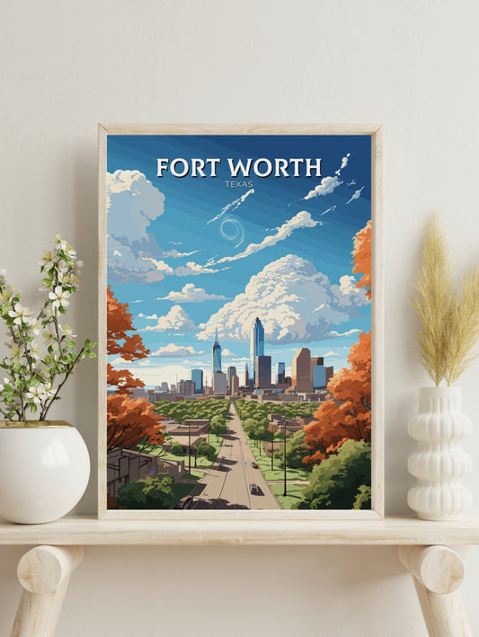 Fort Worth print