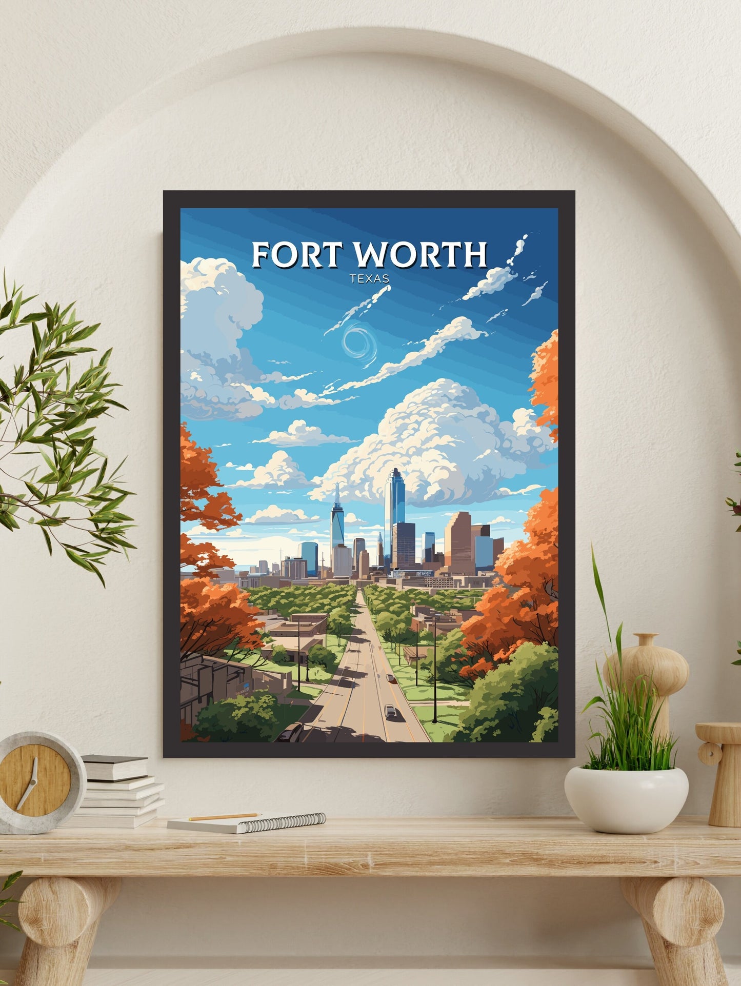 Fort Worth print