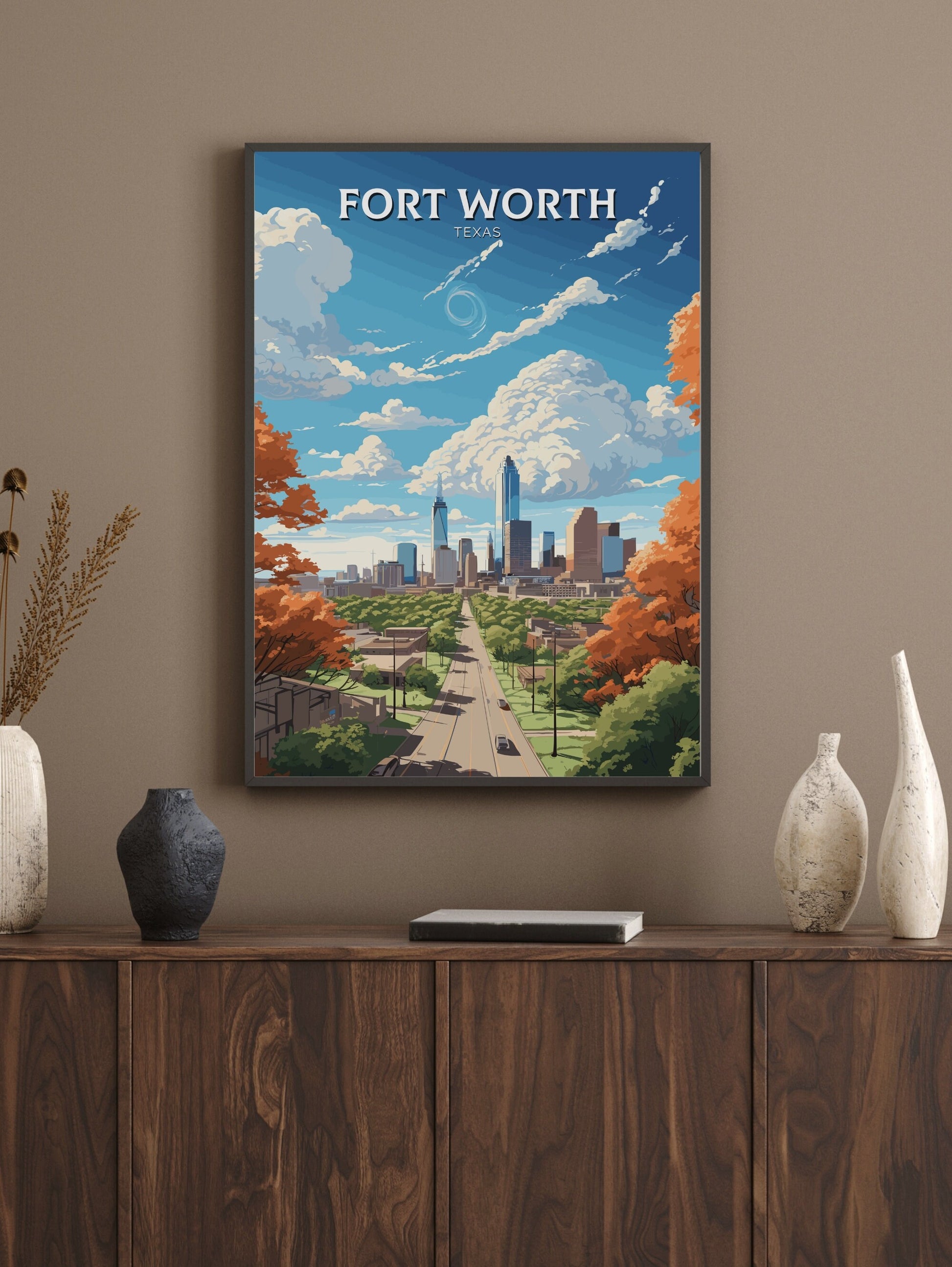 Fort Worth print