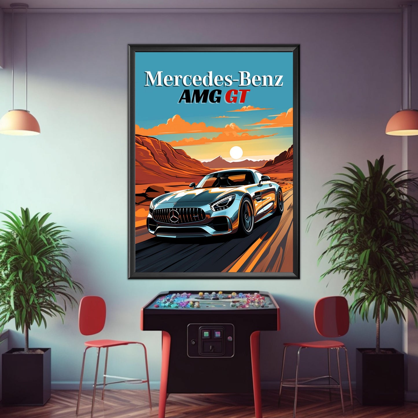 Mercedes-Benz AMG GT Poster