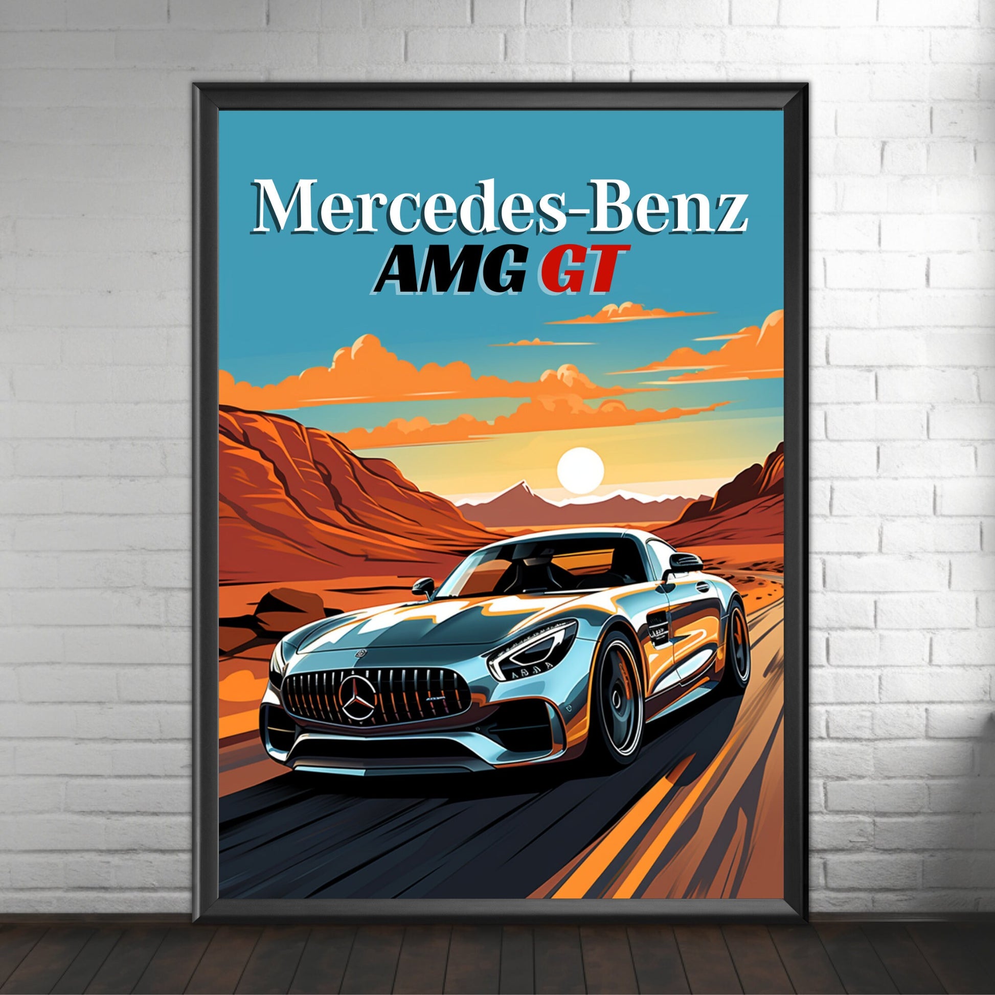 Mercedes-Benz AMG GT Poster