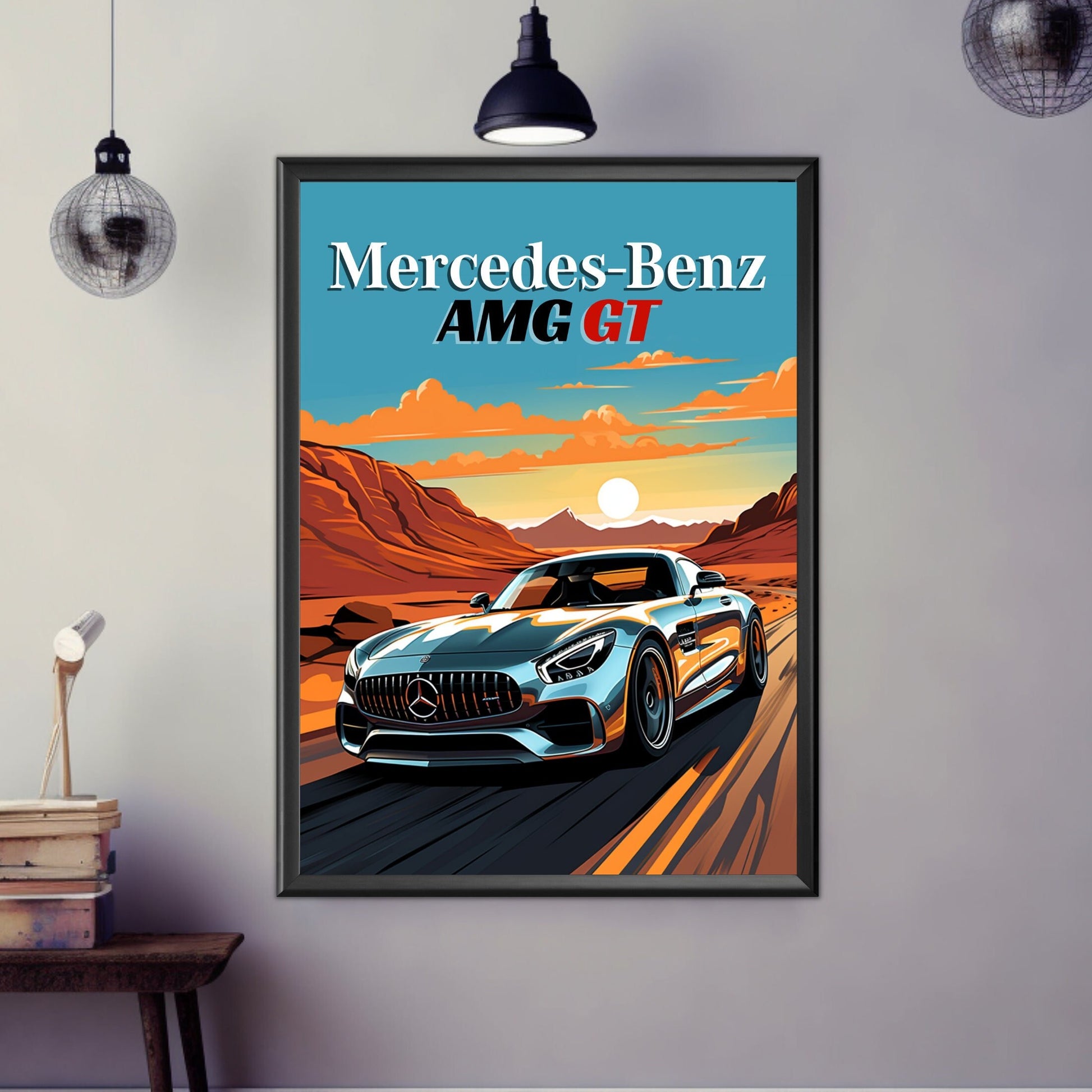 Mercedes-Benz AMG GT Poster