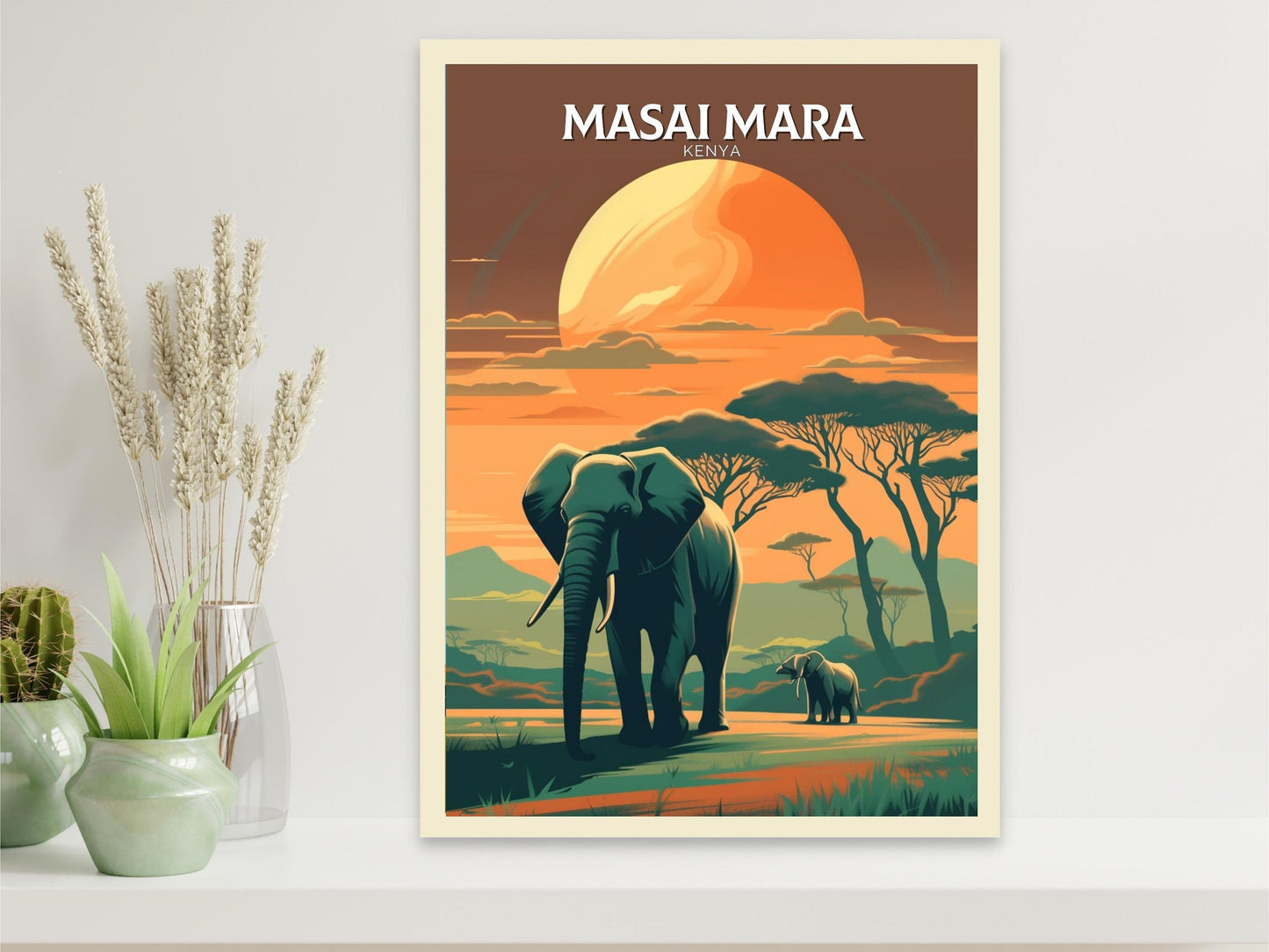 Masai Mara Poster