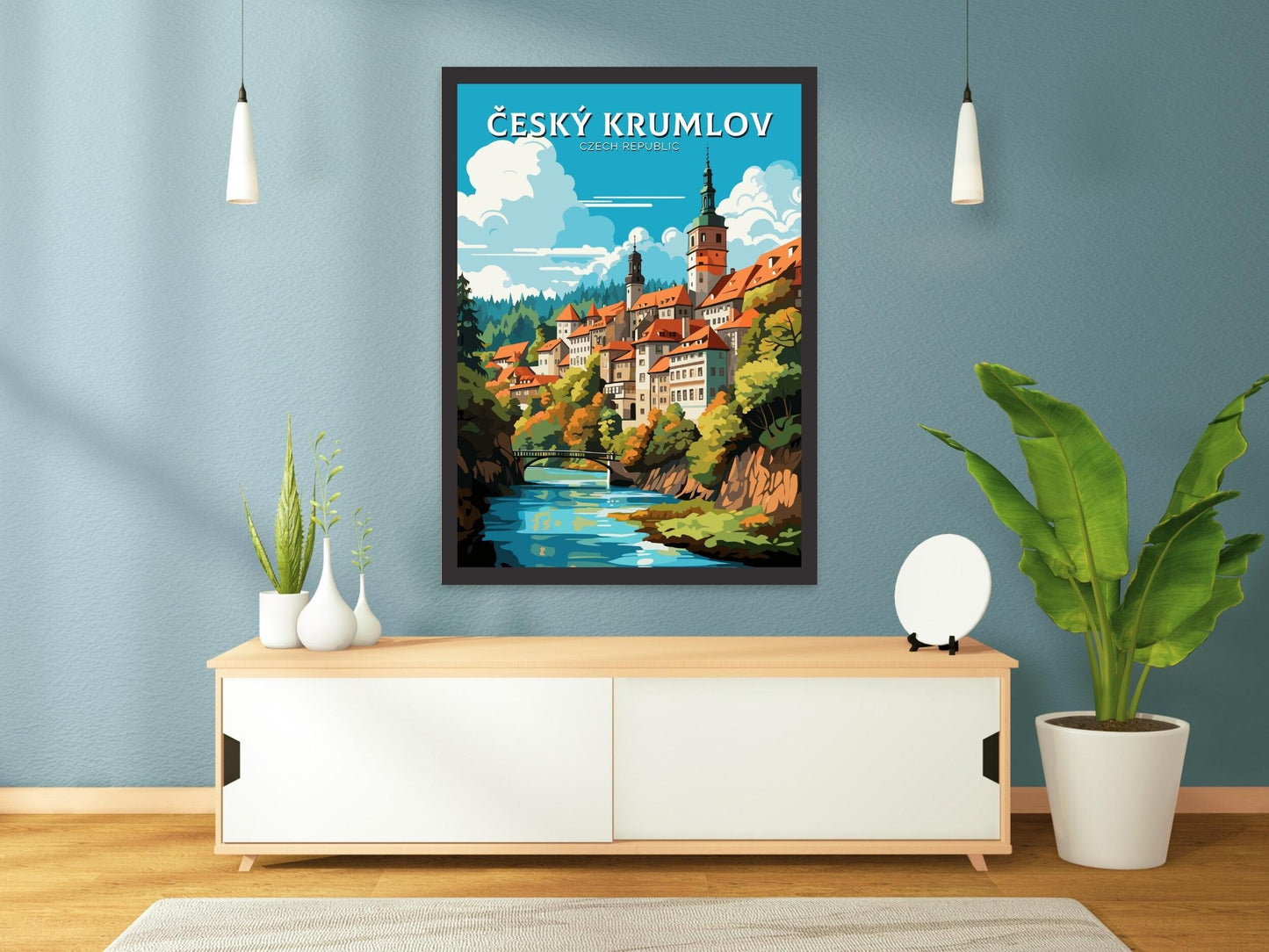 Český Krumlov Print