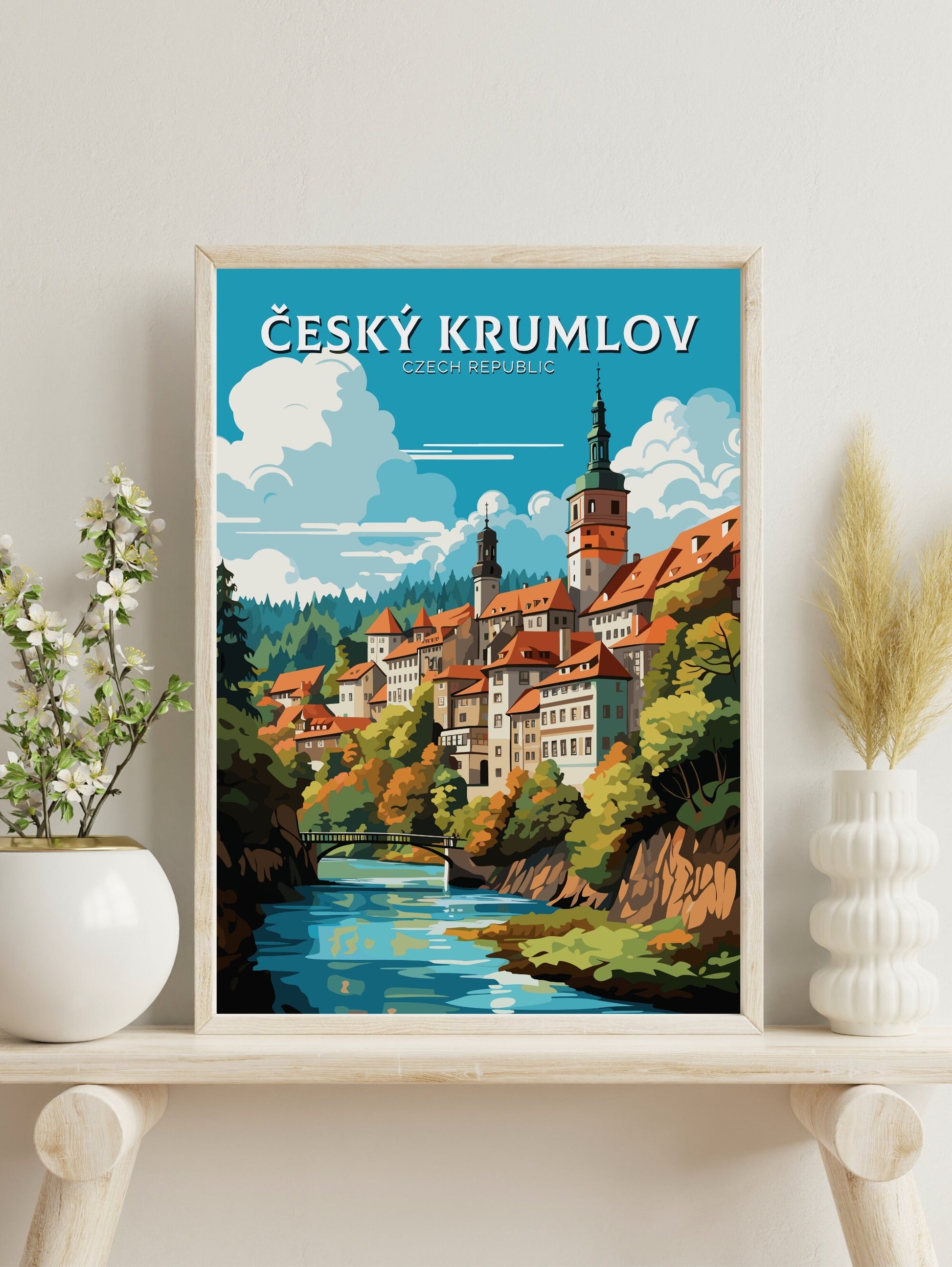 Český Krumlov Poster