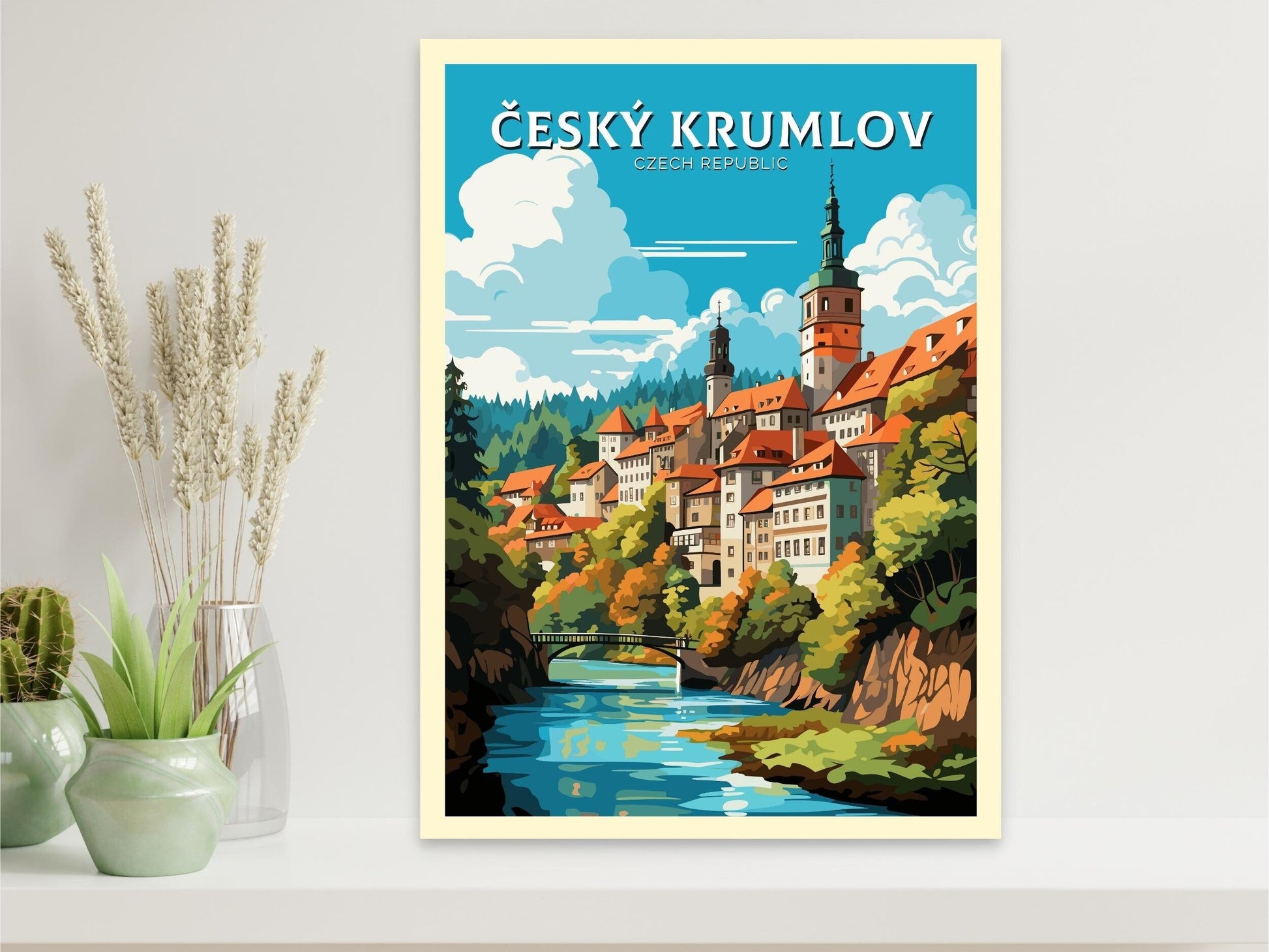 Český Krumlov Poster