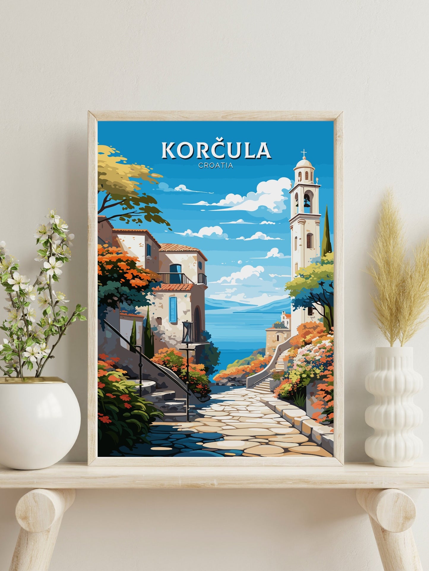 Korčula Print