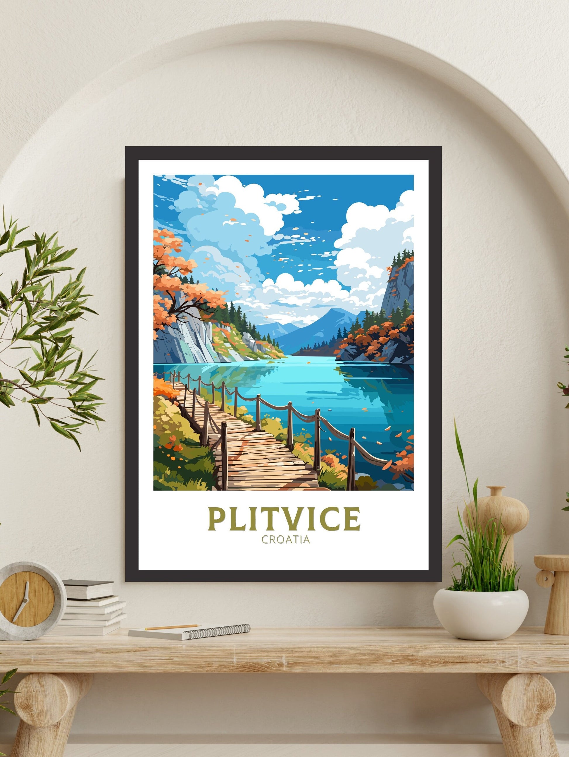 Plitvice Poster