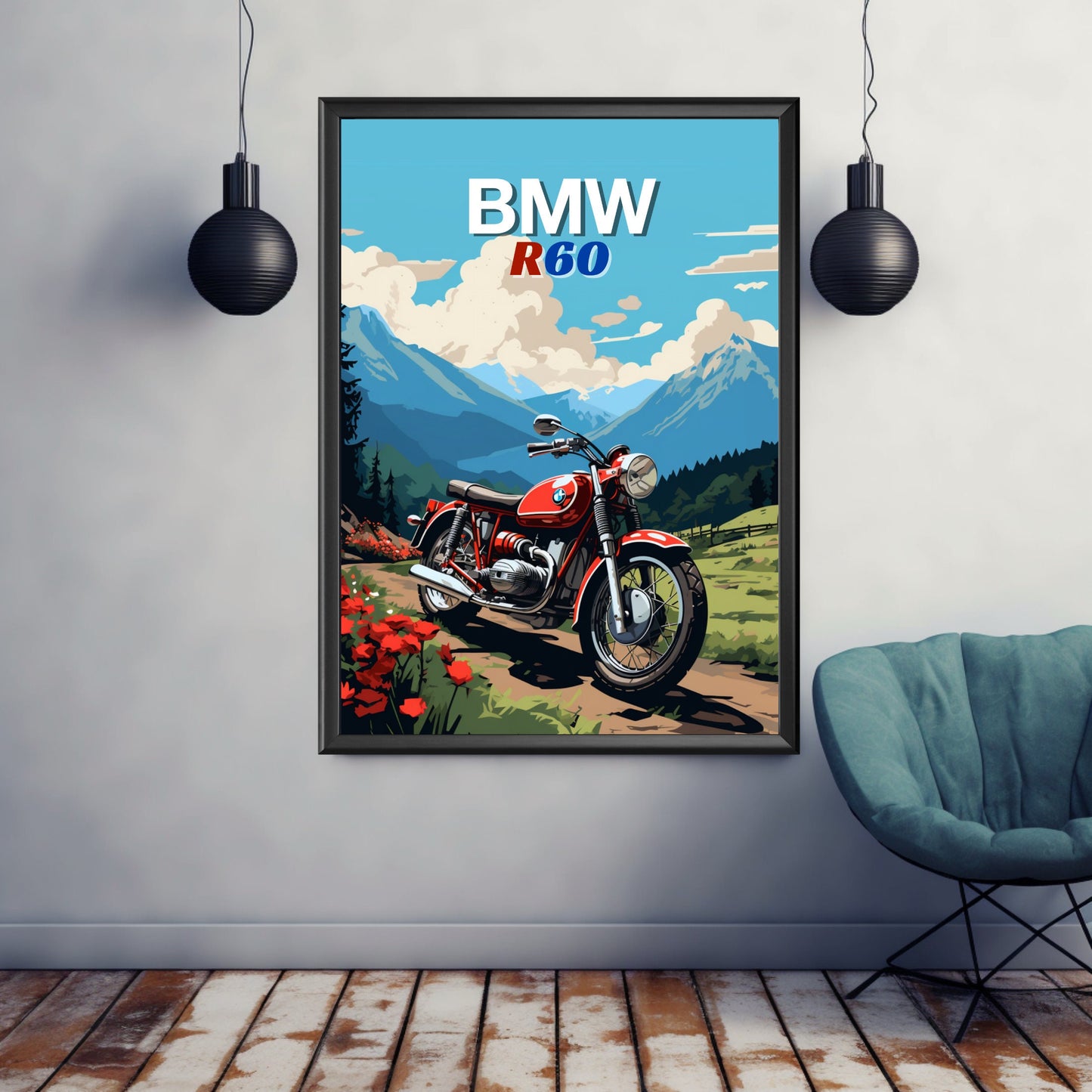 BMW R60 Poster