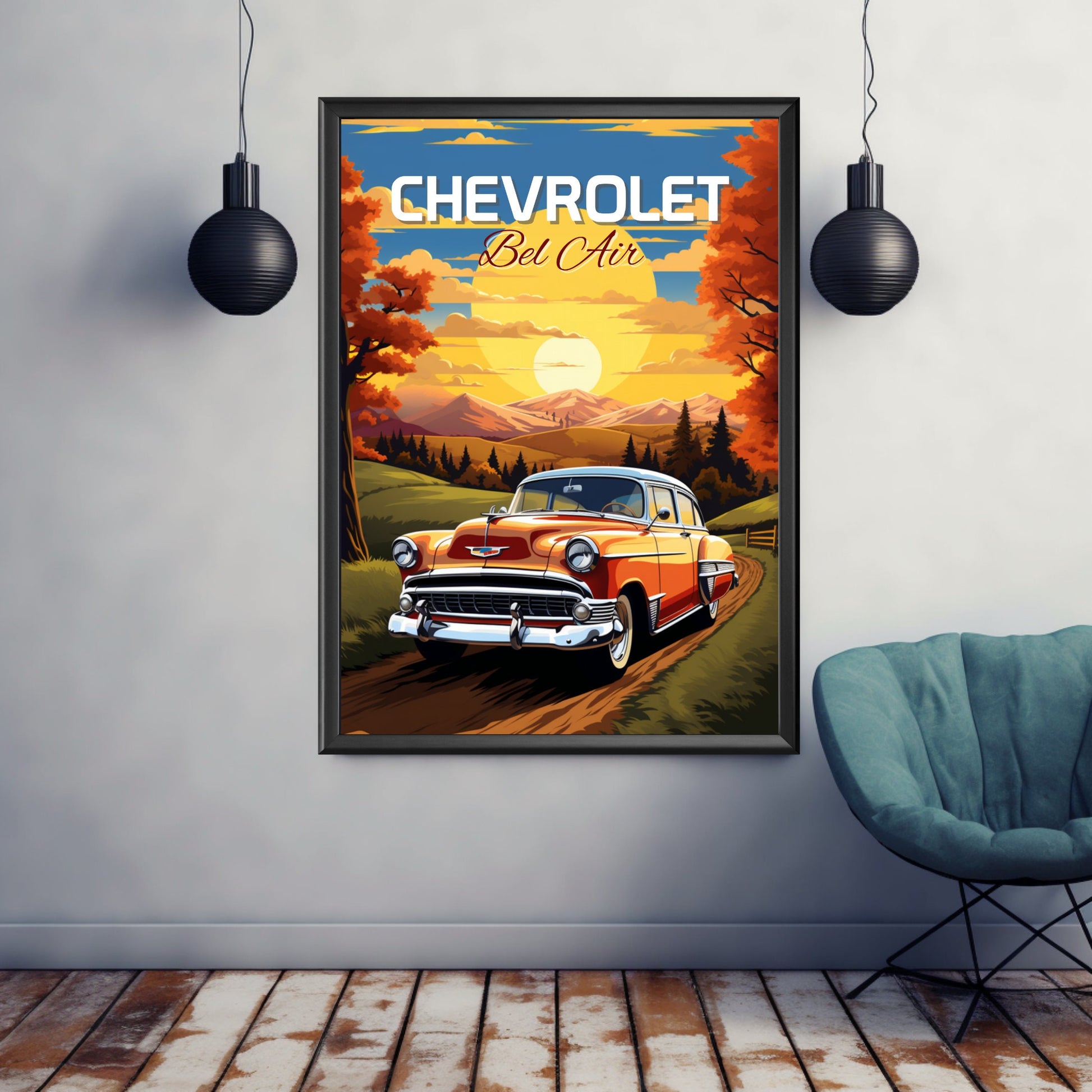 Chevrolet Bel Air Print