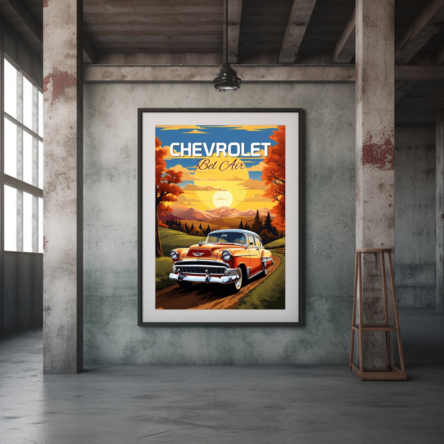 Chevrolet Bel Air Print