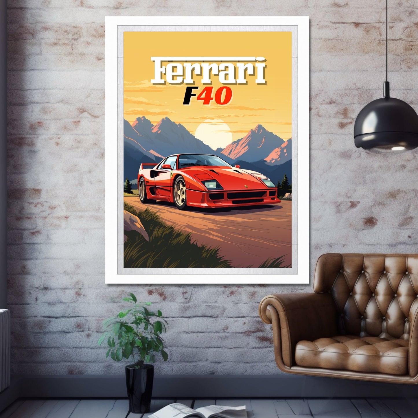 Ferrari F40 Print