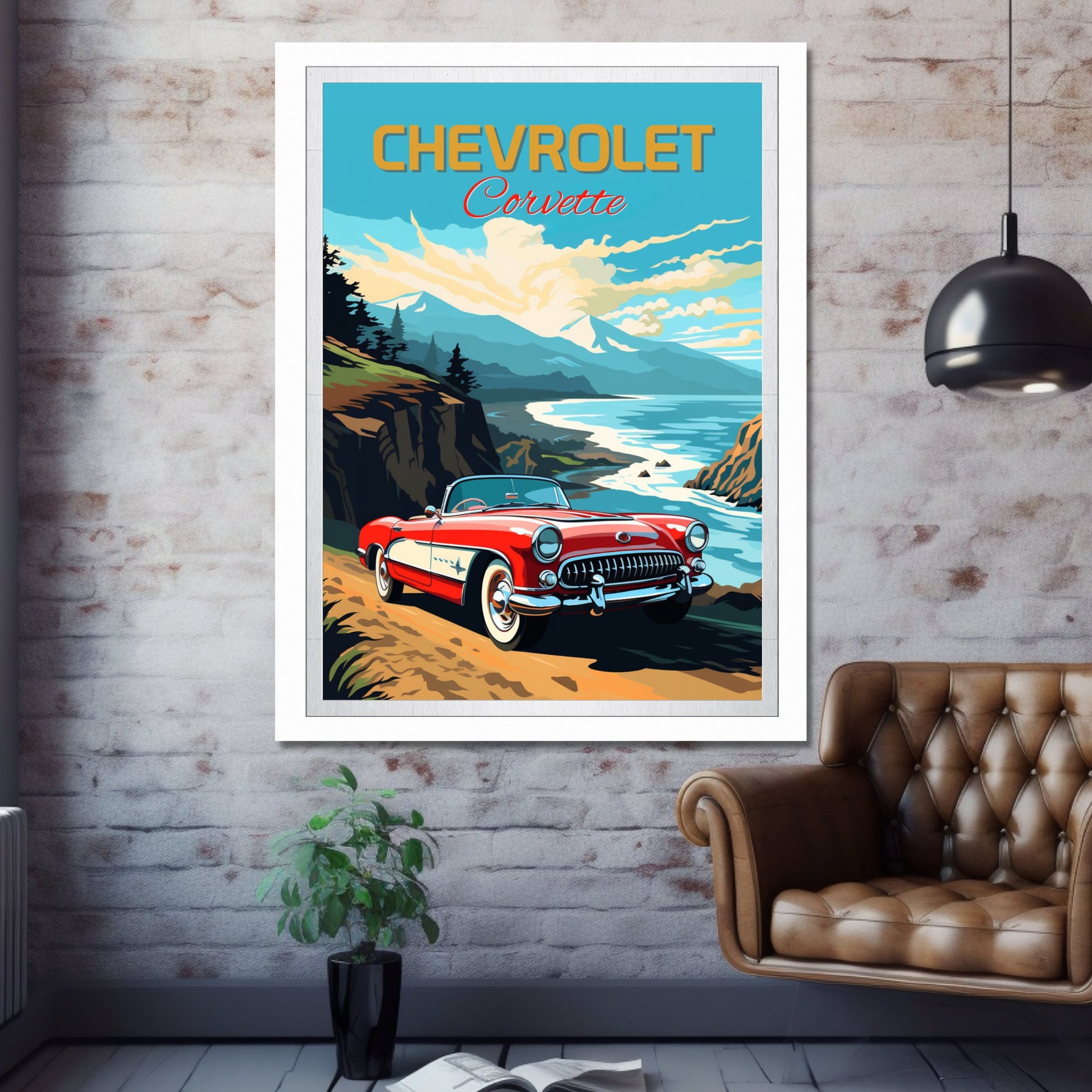 Chevrolet Corvette C1 Poster