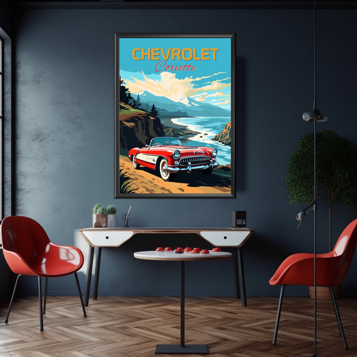 Chevrolet Corvette C1 Poster