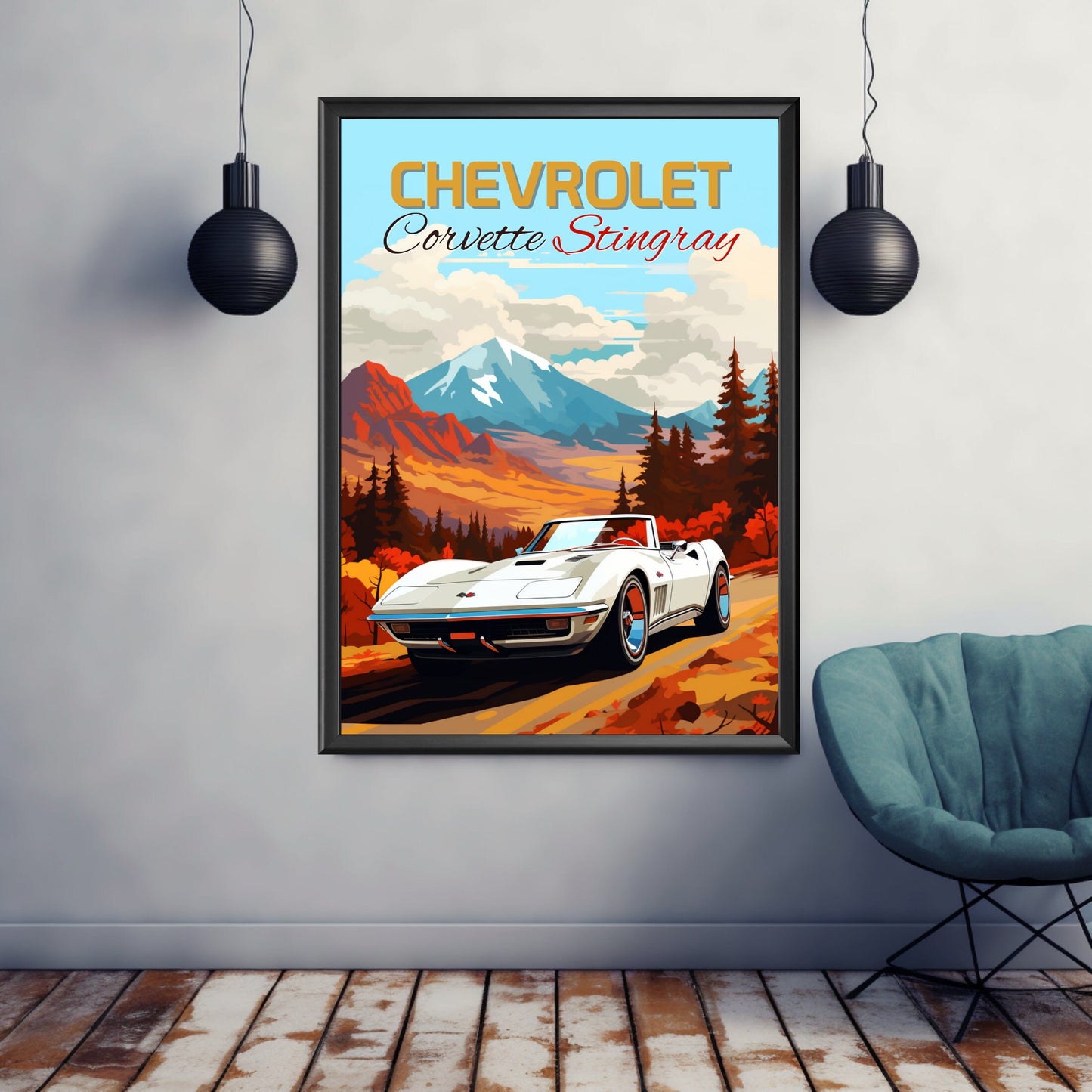 Chevrolet Corvette Stingray Poster