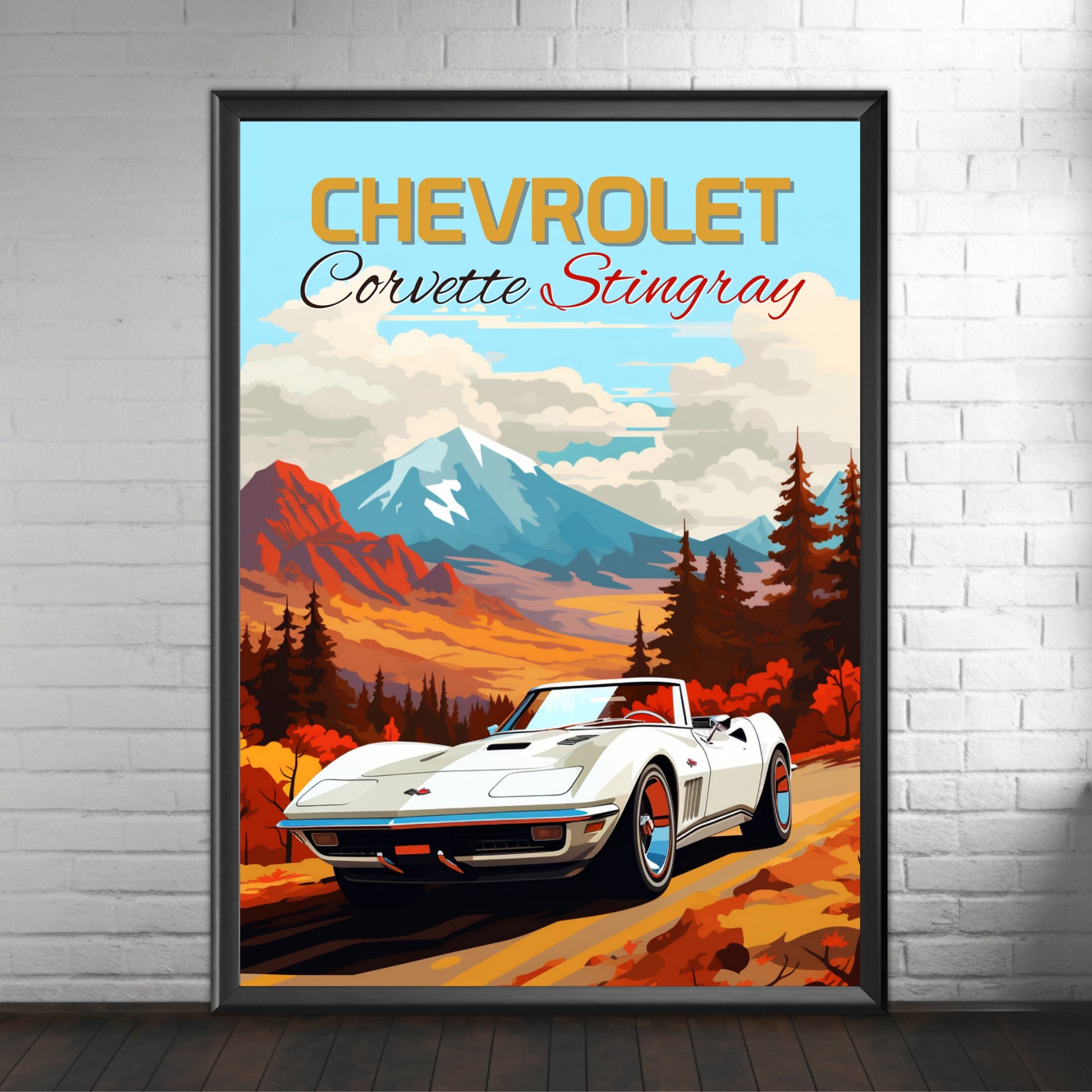 Chevrolet Corvette Stingray Poster