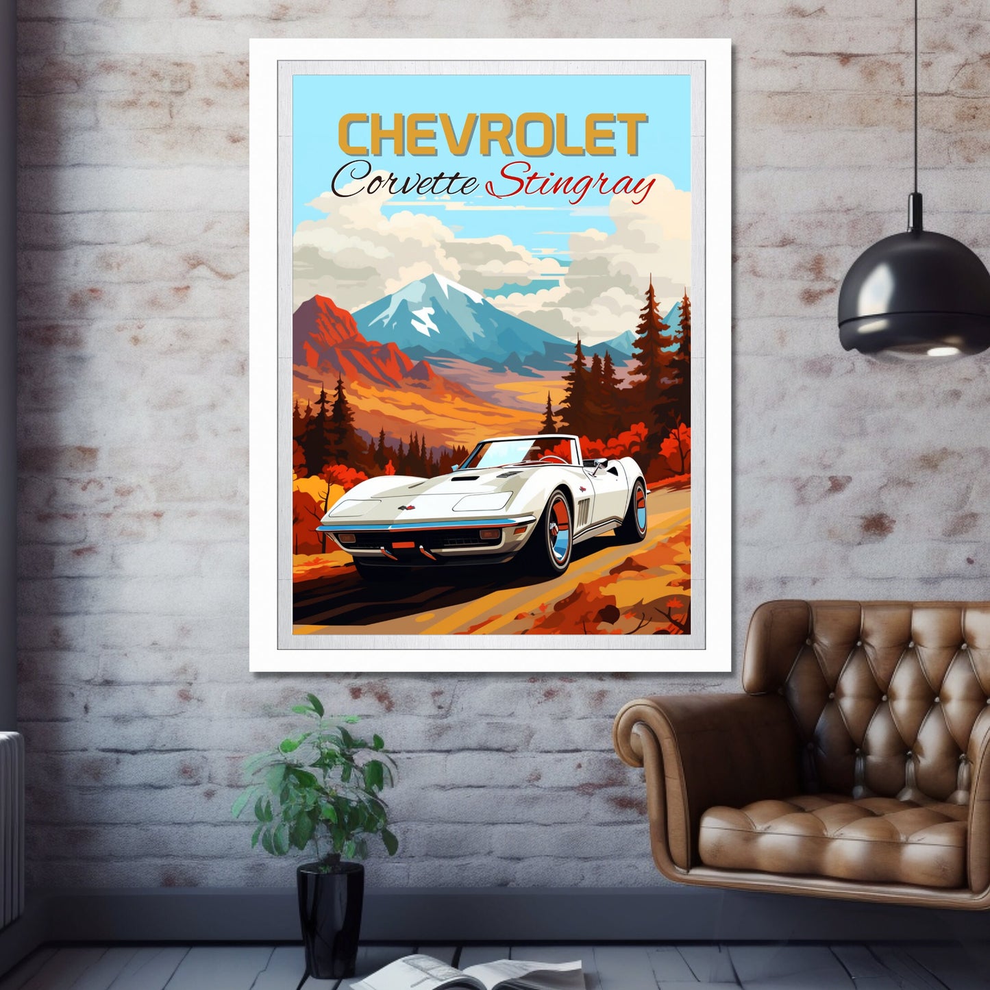 Chevrolet Corvette Stingray Poster