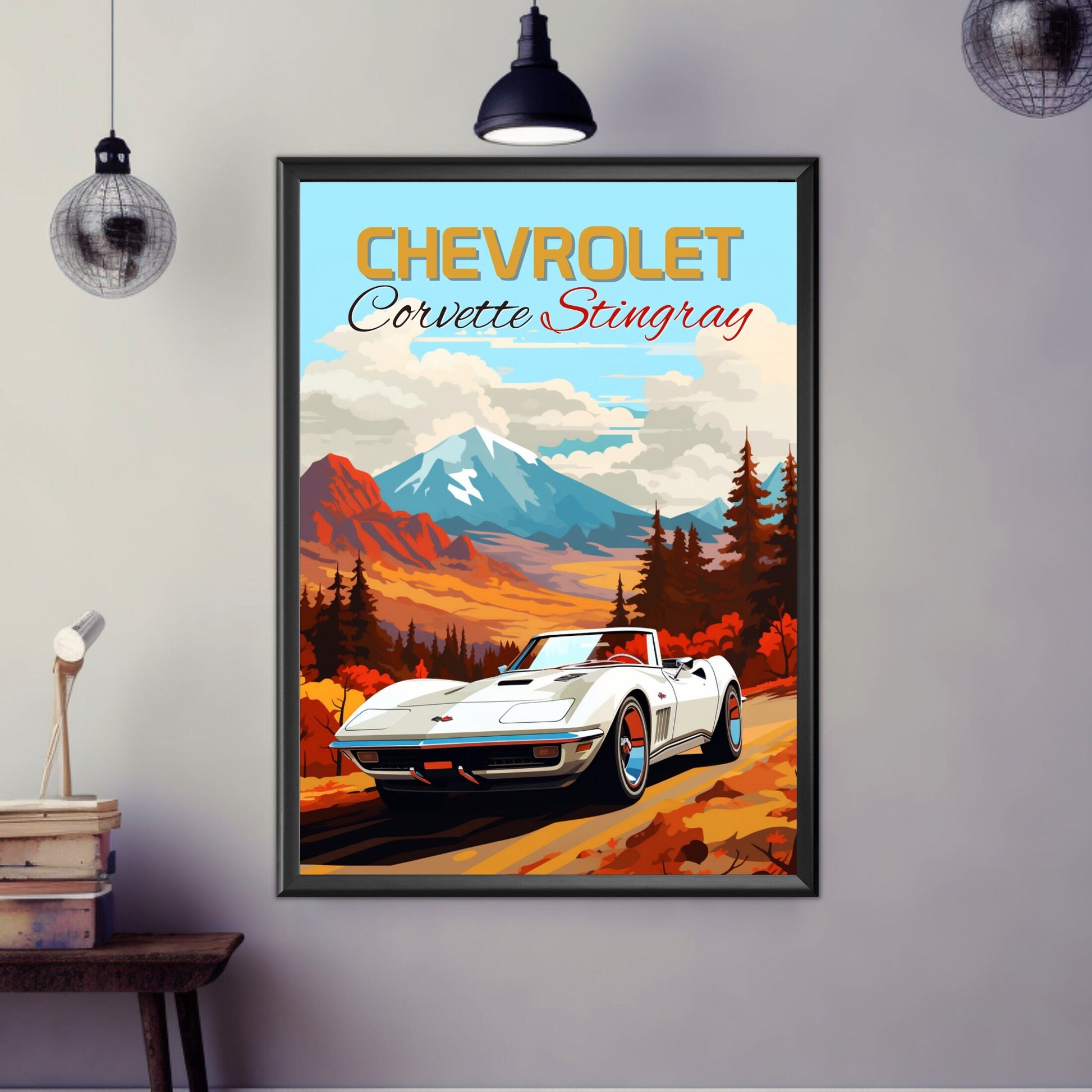 Chevrolet Corvette Stingray Poster