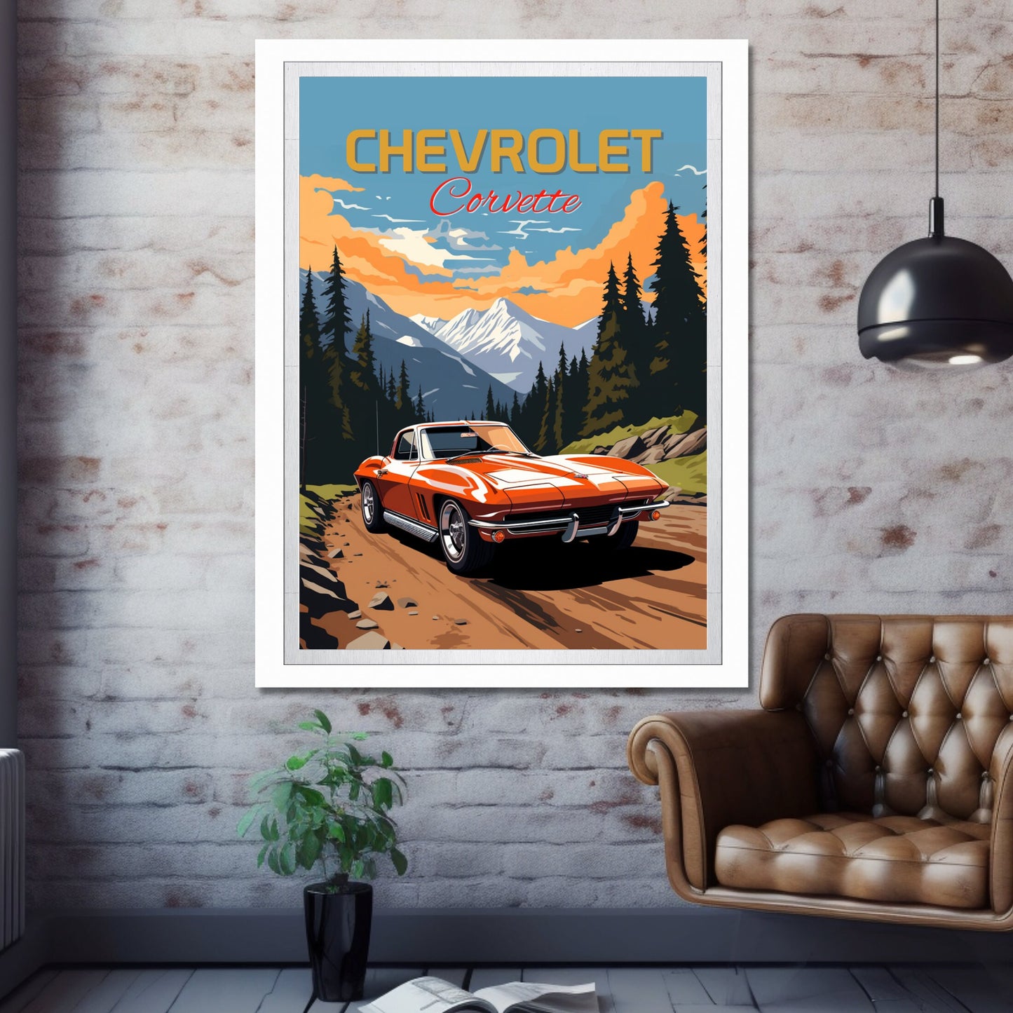 Chevrolet Corvette C2 Print