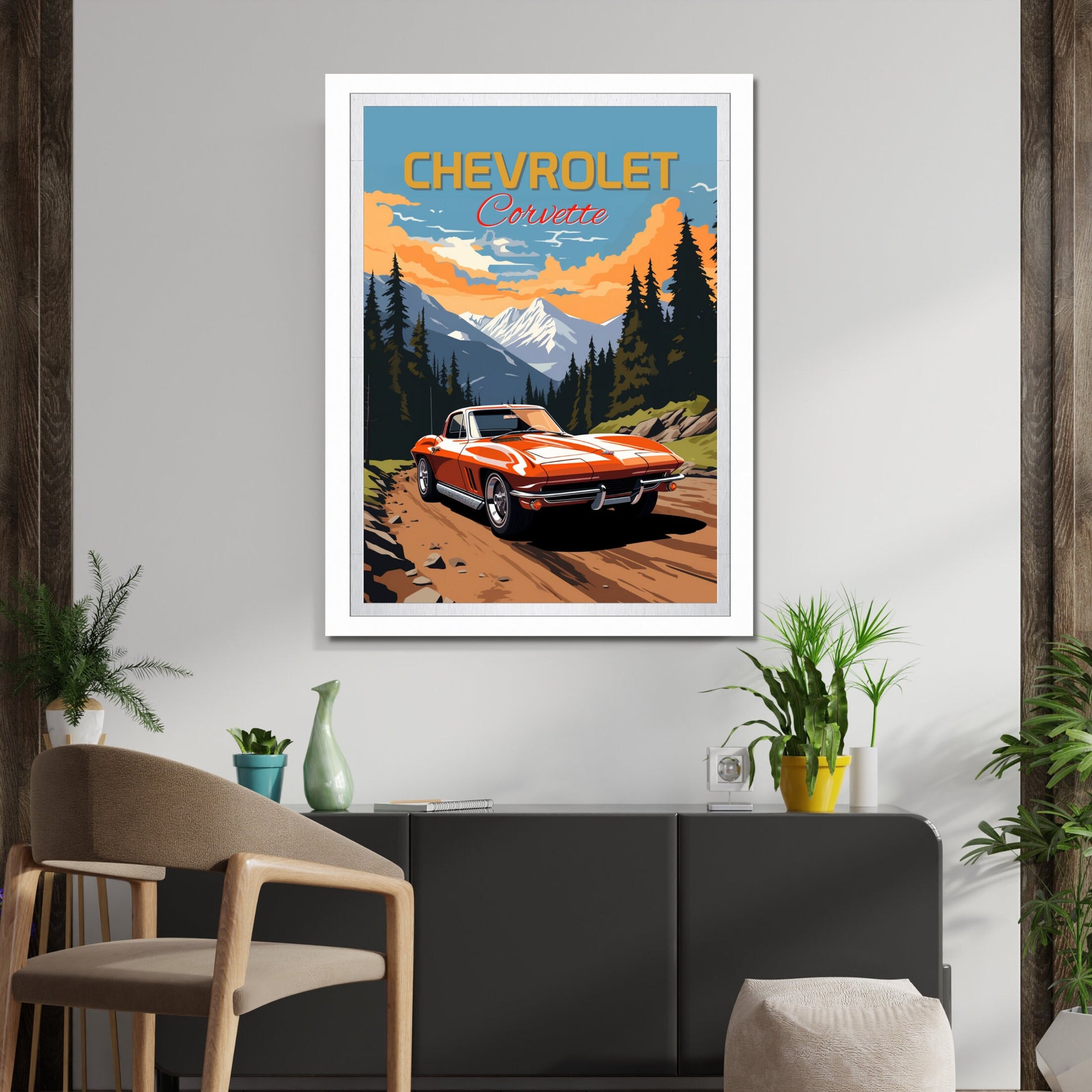 Chevrolet Corvette C2 Print