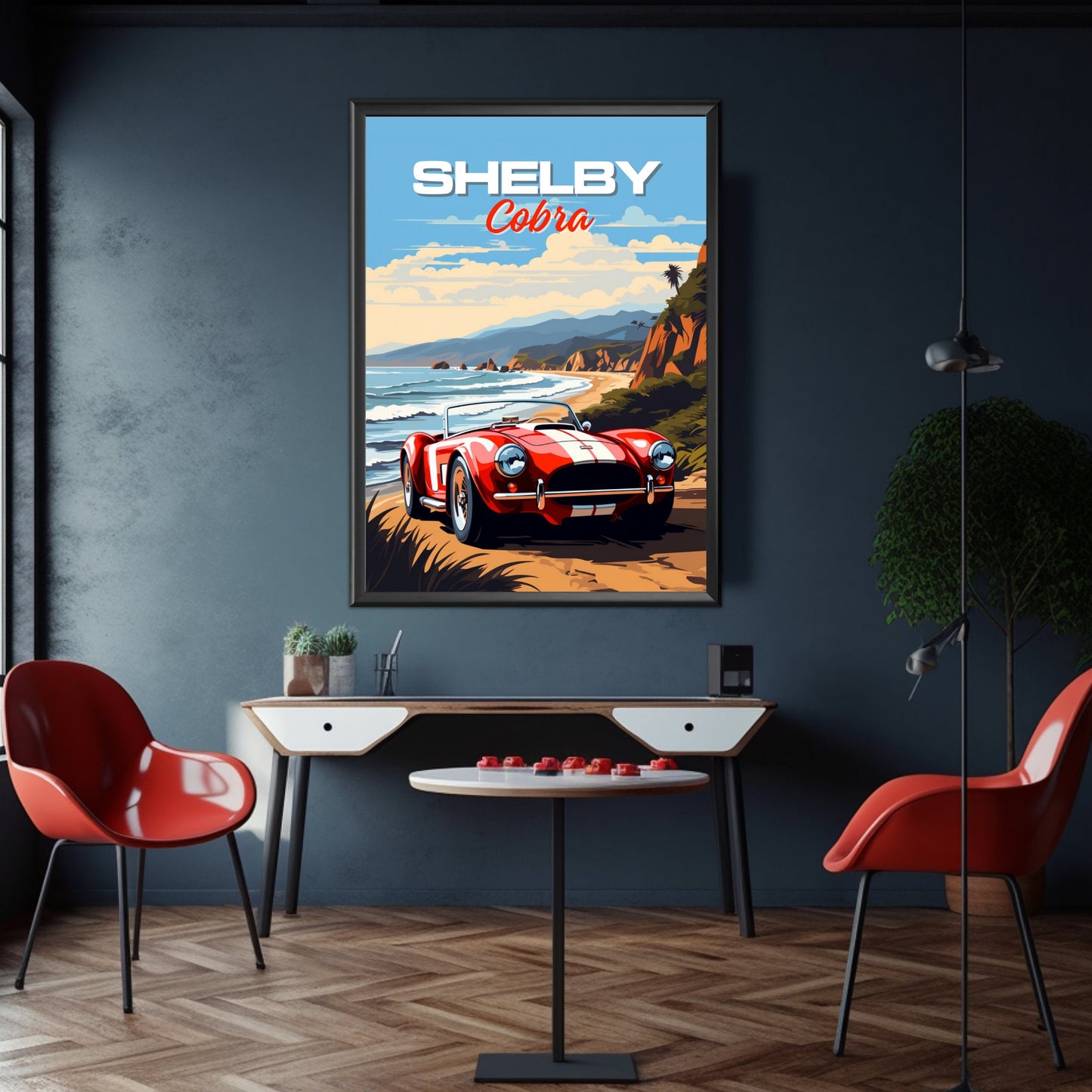 Shelby Cobra 1960s Car Print