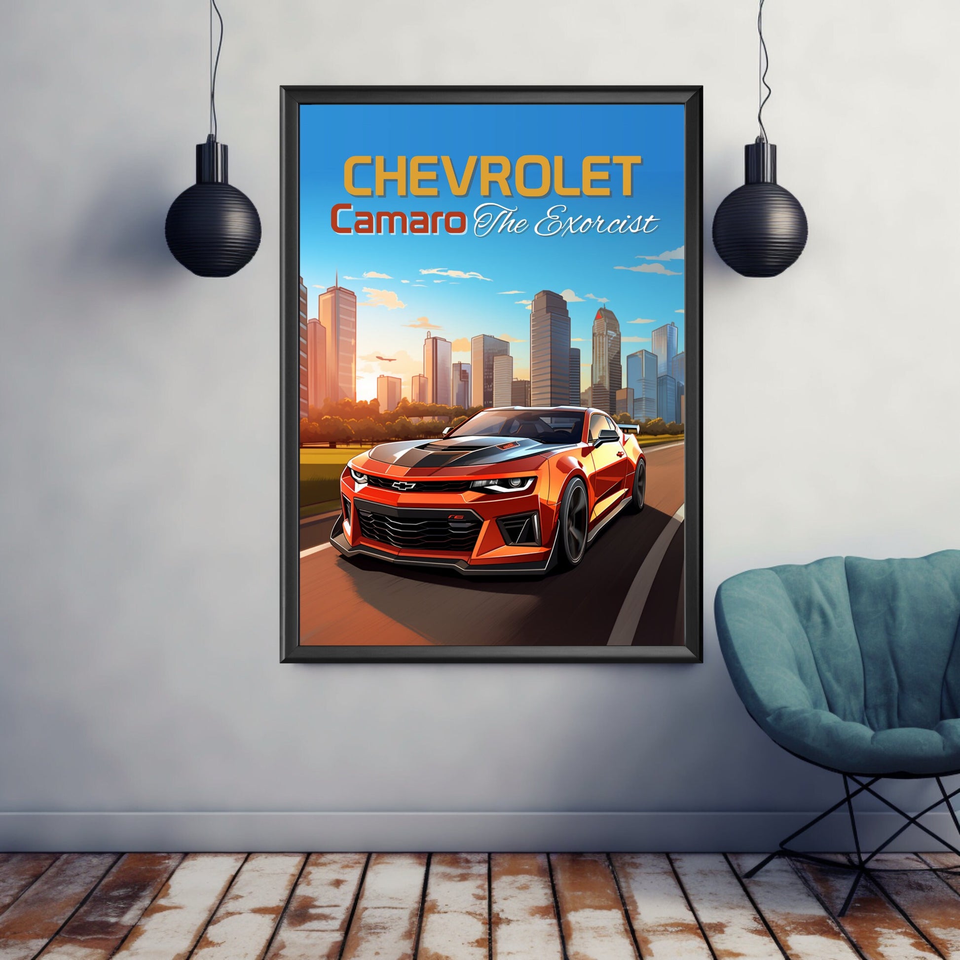 Chevrolet Camaro The Exorcist Print