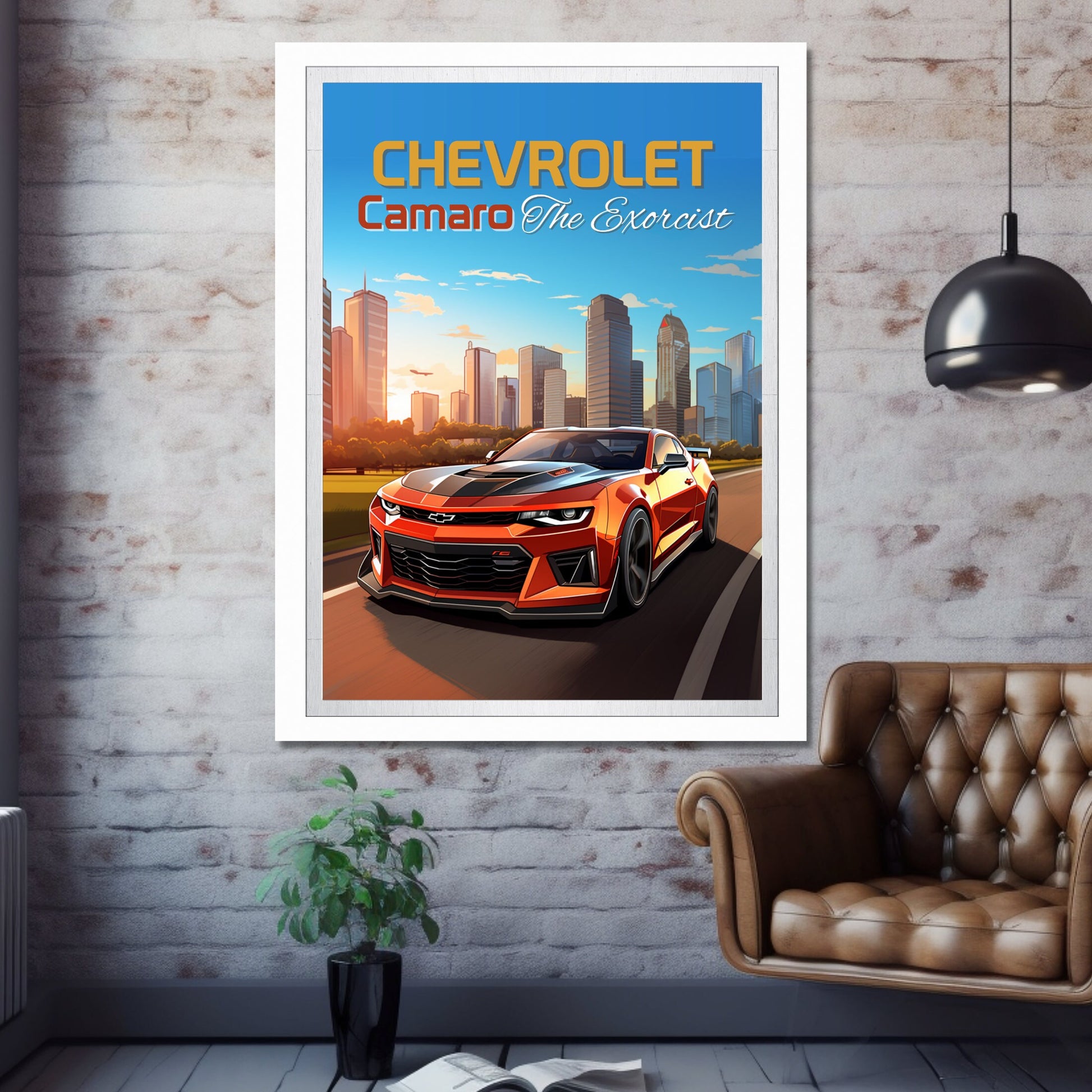 Chevrolet Camaro The Exorcist Print