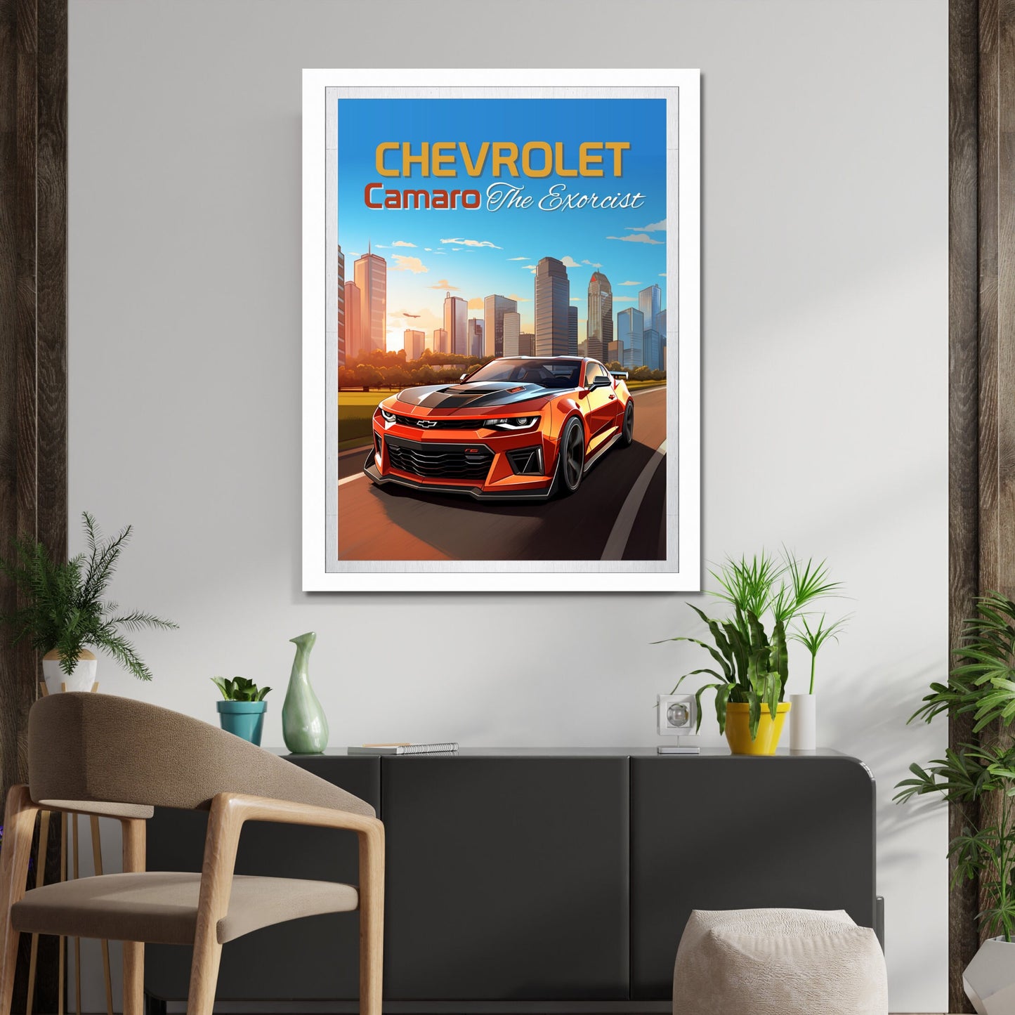 Chevrolet Camaro The Exorcist Print