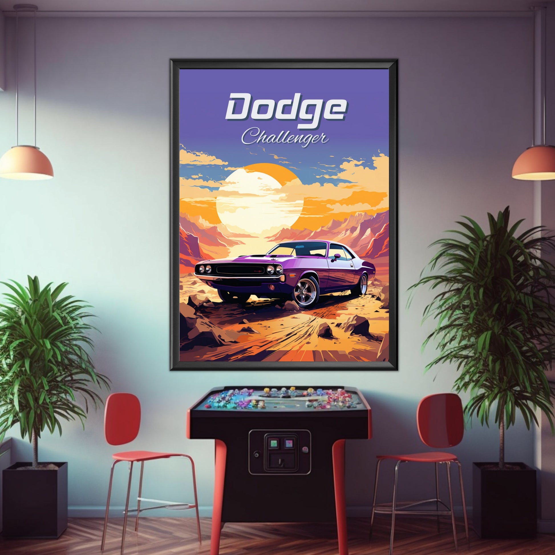 Dodge Challenger Poster