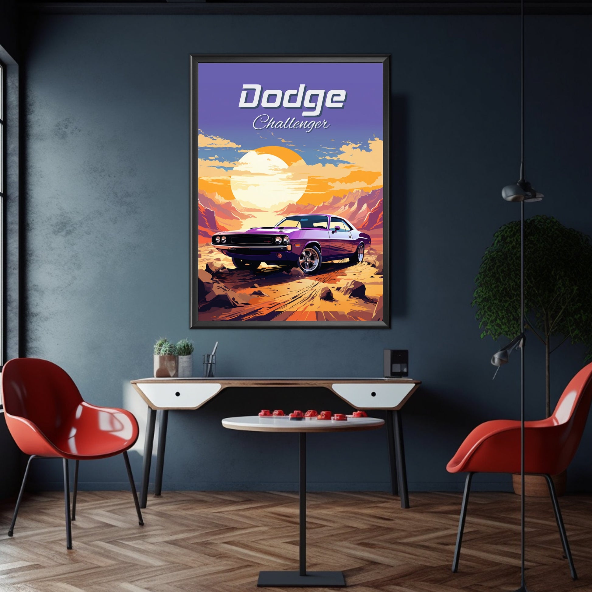 Dodge Challenger Poster