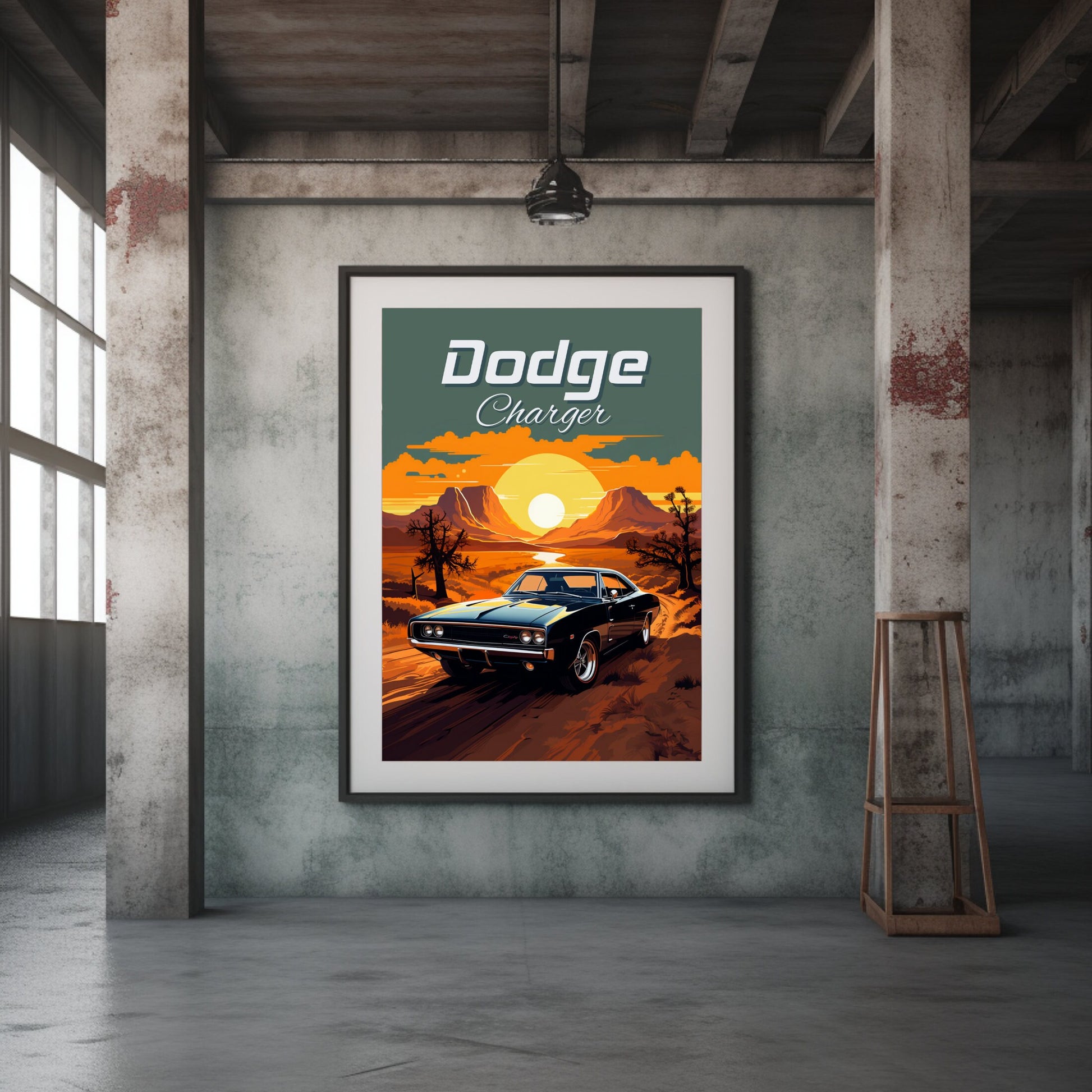 Dodge Charger Print