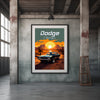 Dodge Charger Print, 1970s Car Print, Dodge Charger Poster, Car Art, Muscle Car Print, Classic Car, Car Print, Car Poster, American Car