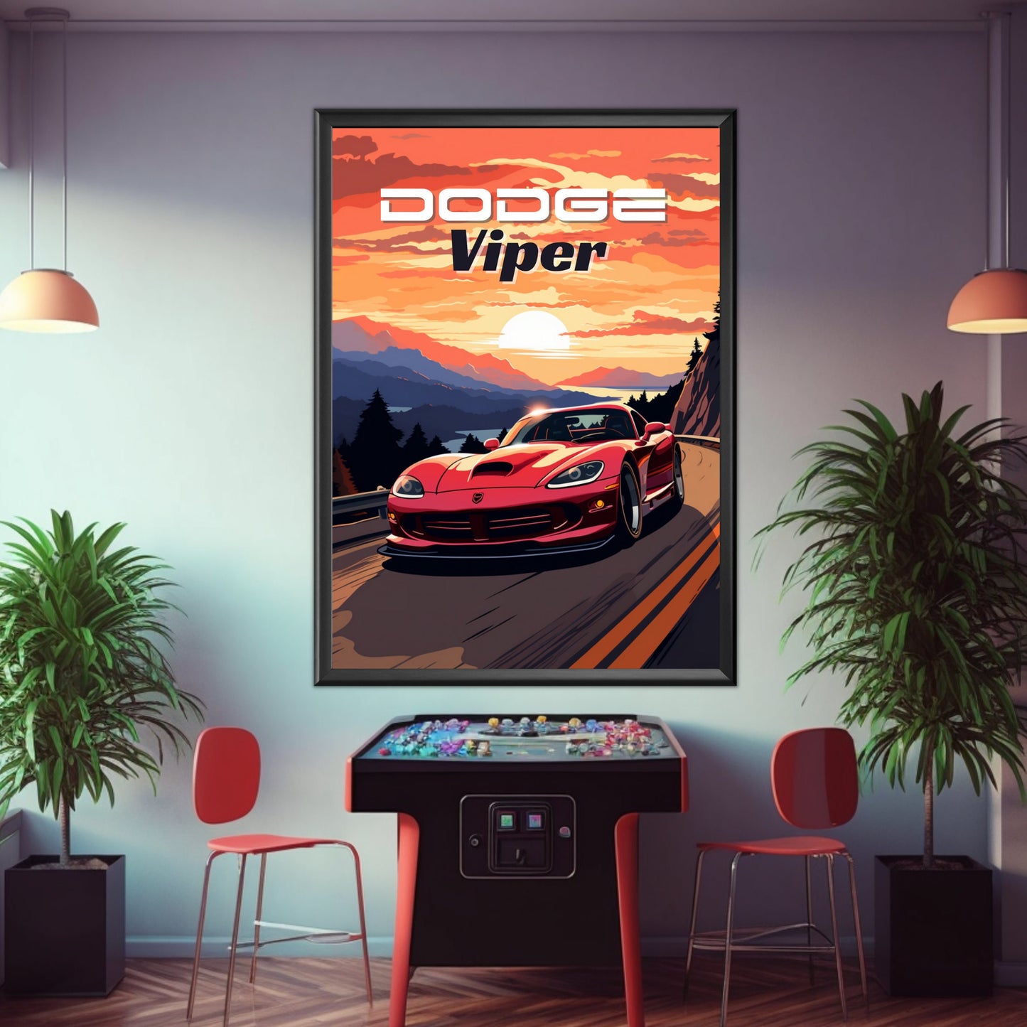 Dodge Viper Print