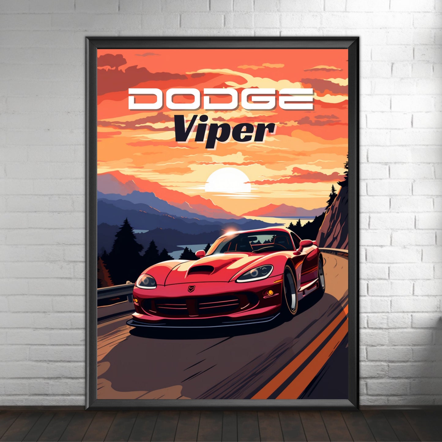 Dodge Viper Print