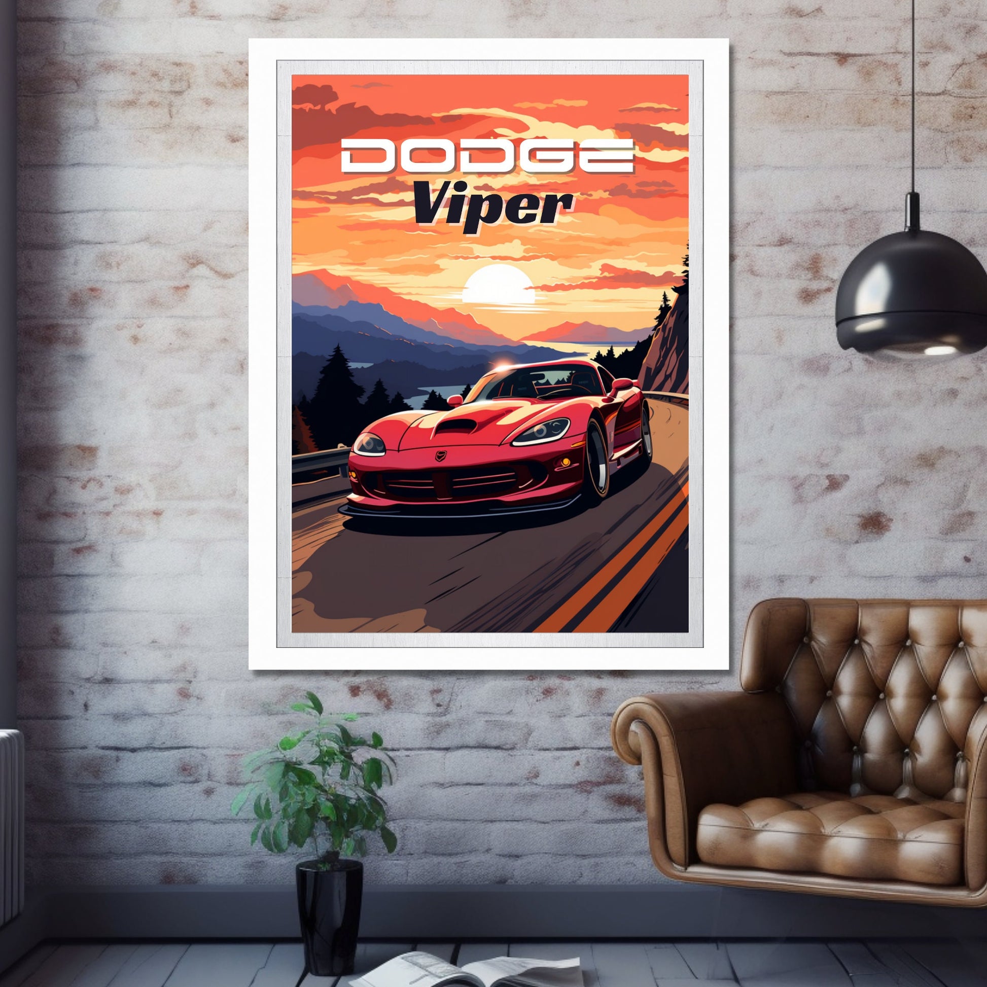 Dodge Viper Print