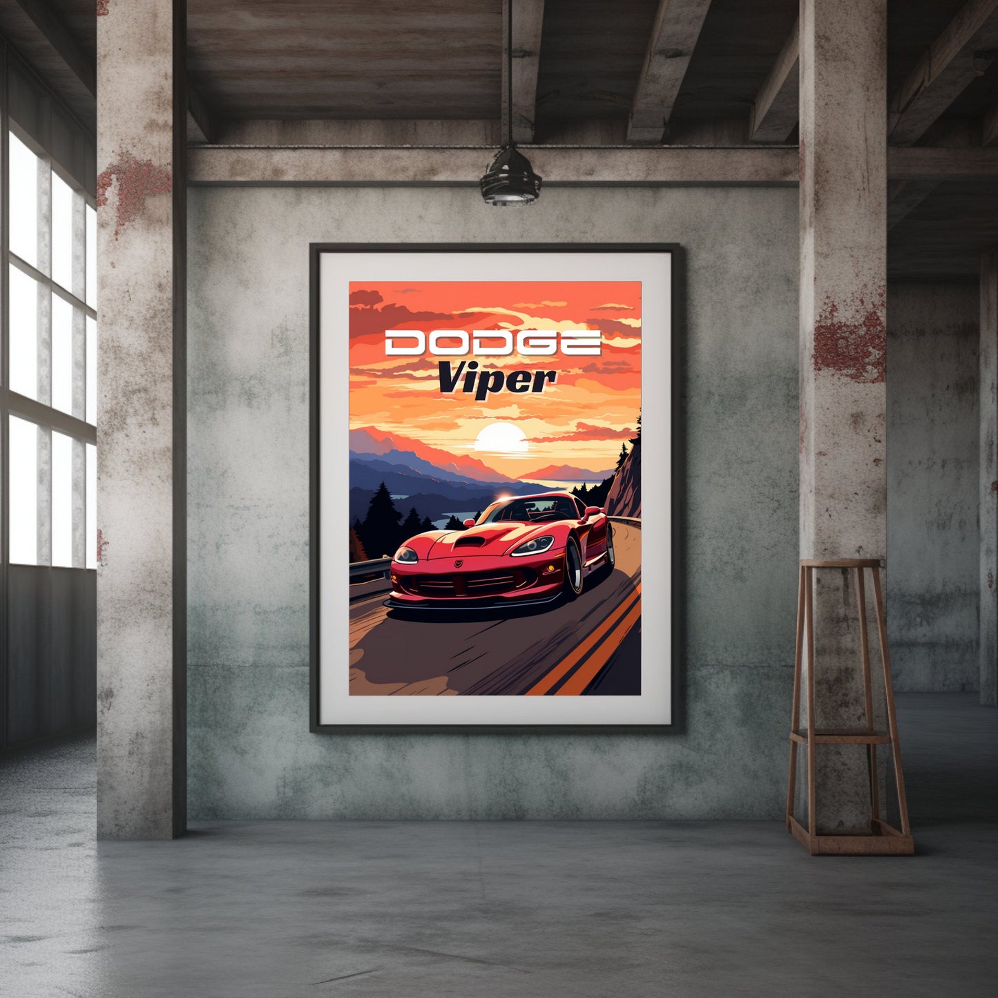 Dodge Viper Print