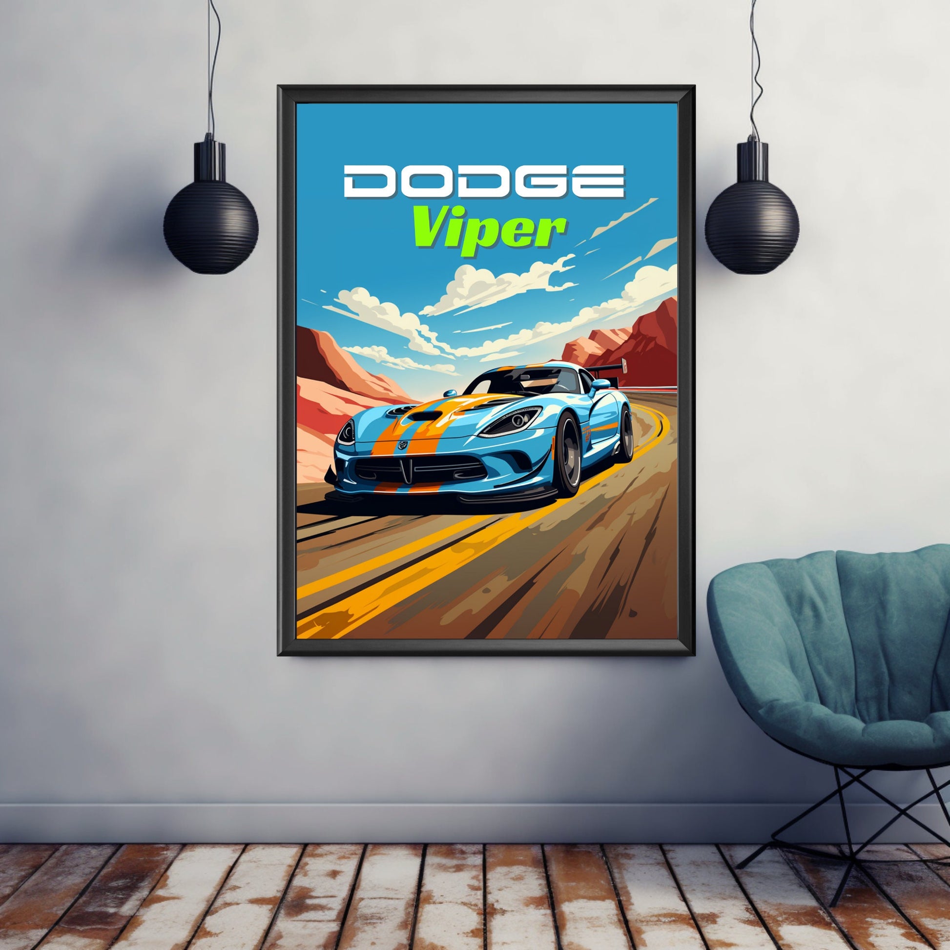 Dodge Viper Poster