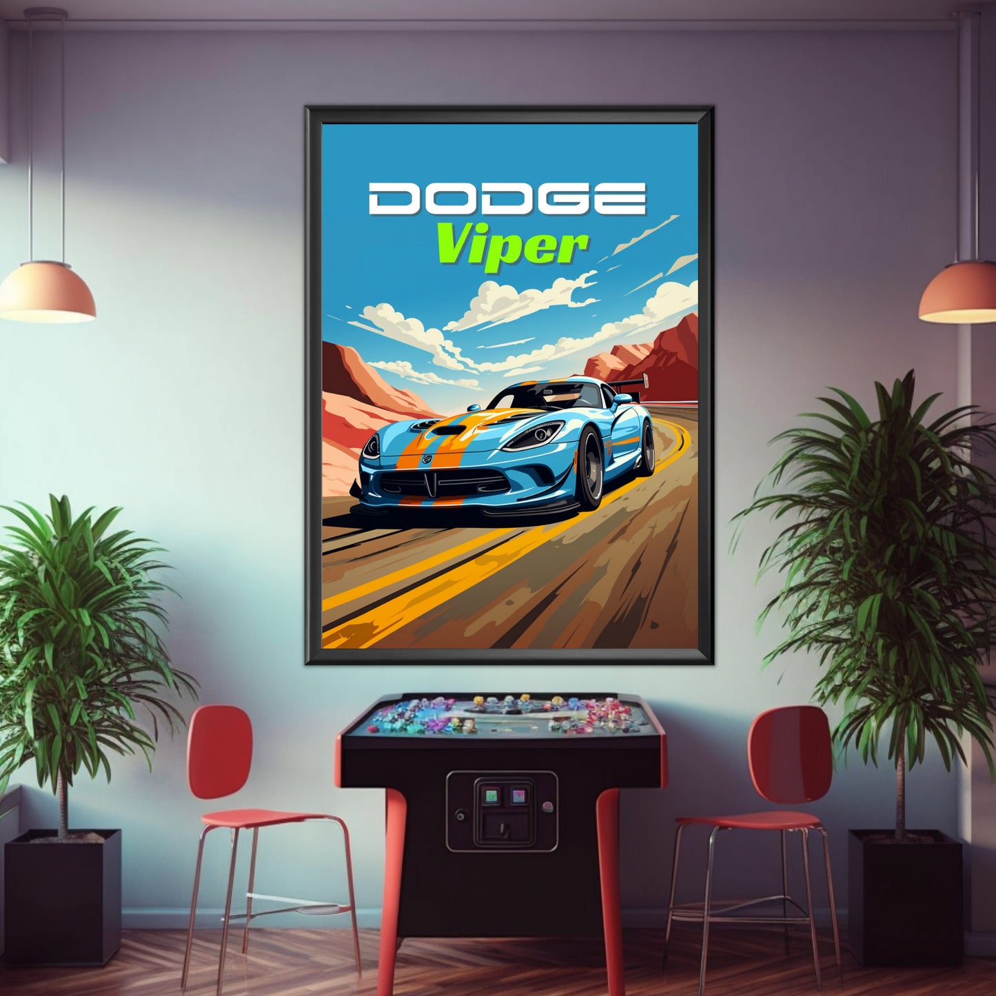 Dodge Viper Poster