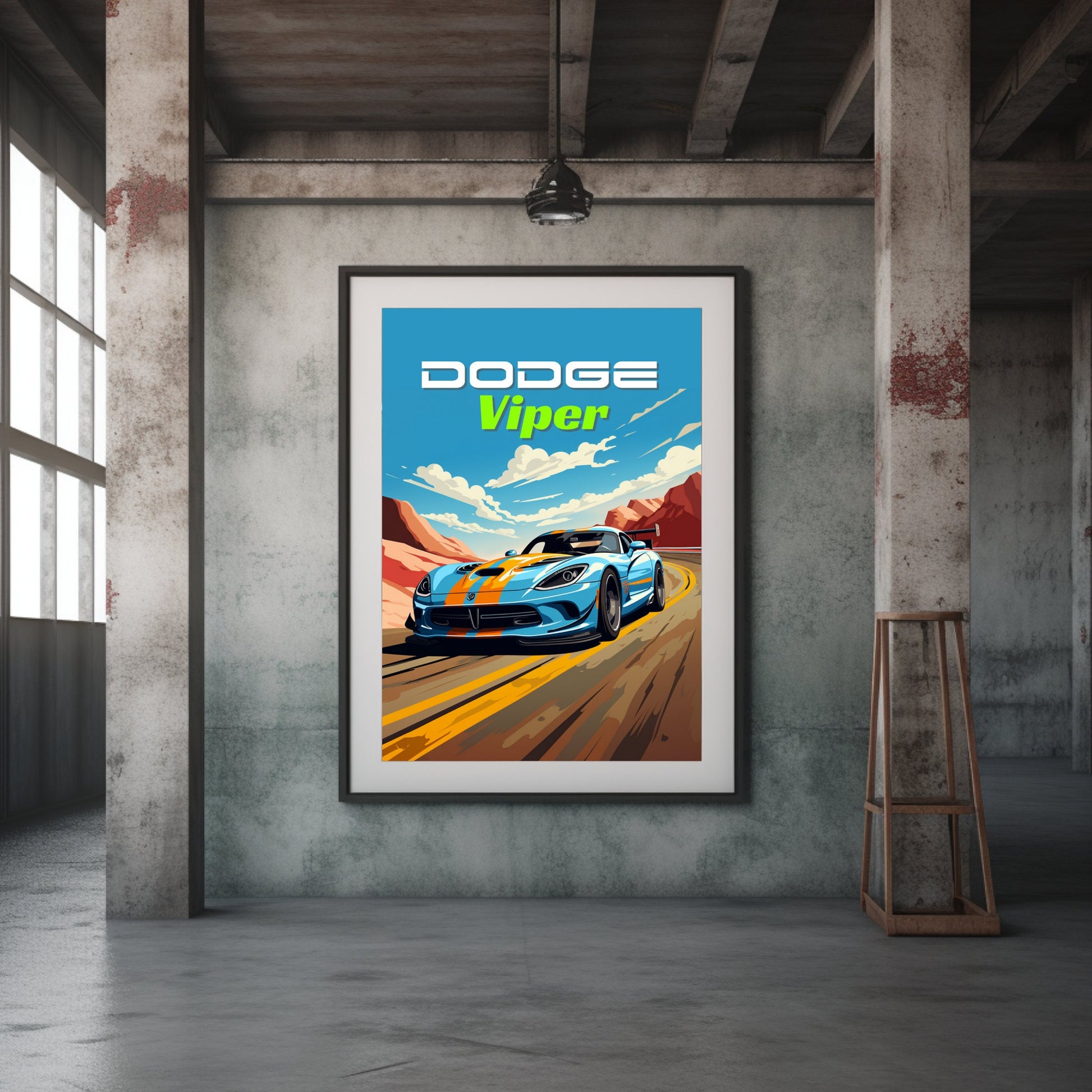 Dodge Viper Poster