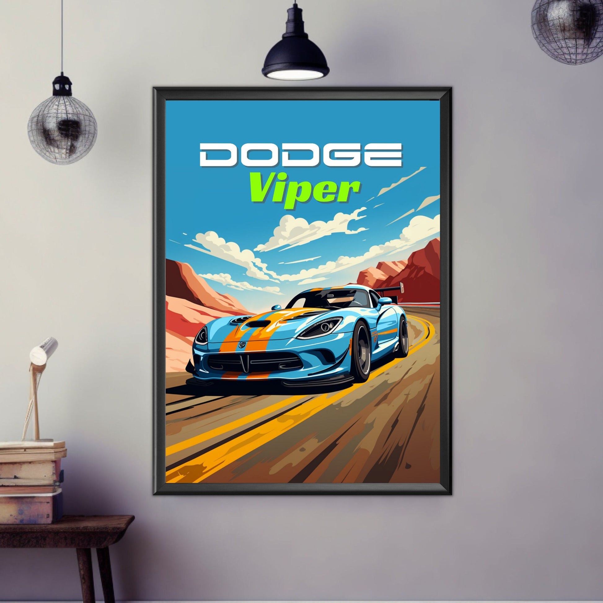 Dodge Viper Poster