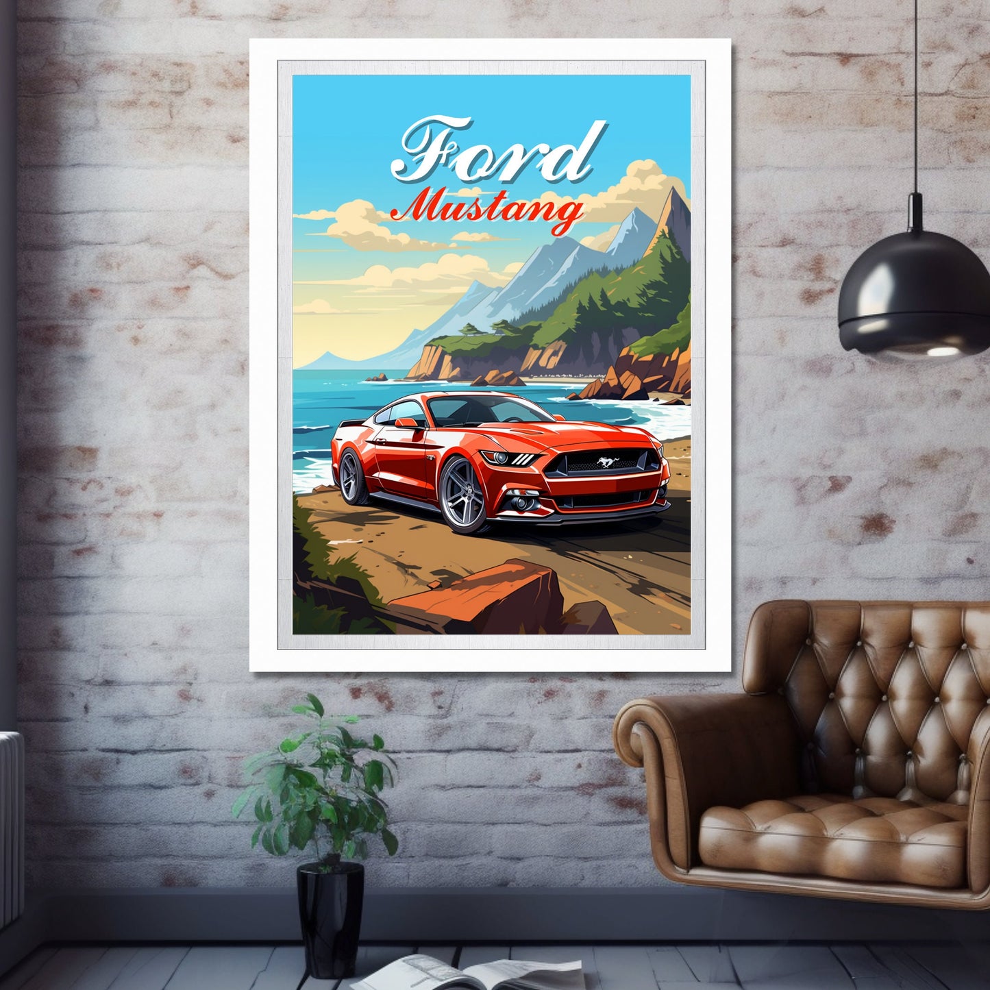 Ford Mustang Poster