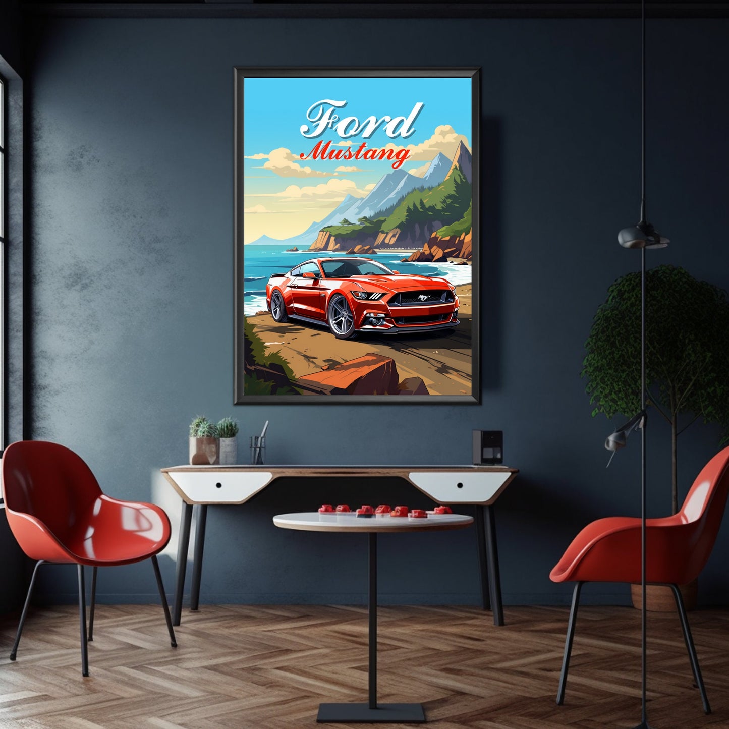 Ford Mustang Poster