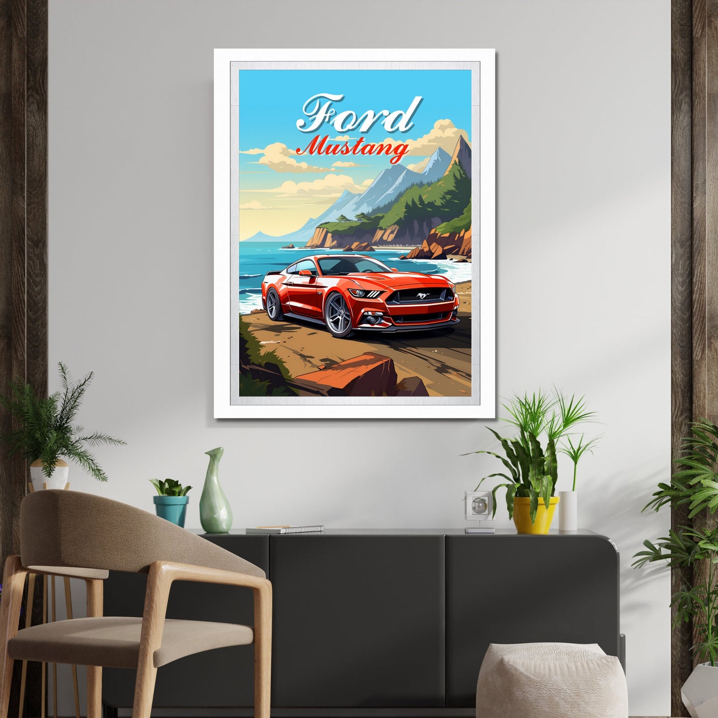 Ford Mustang Poster