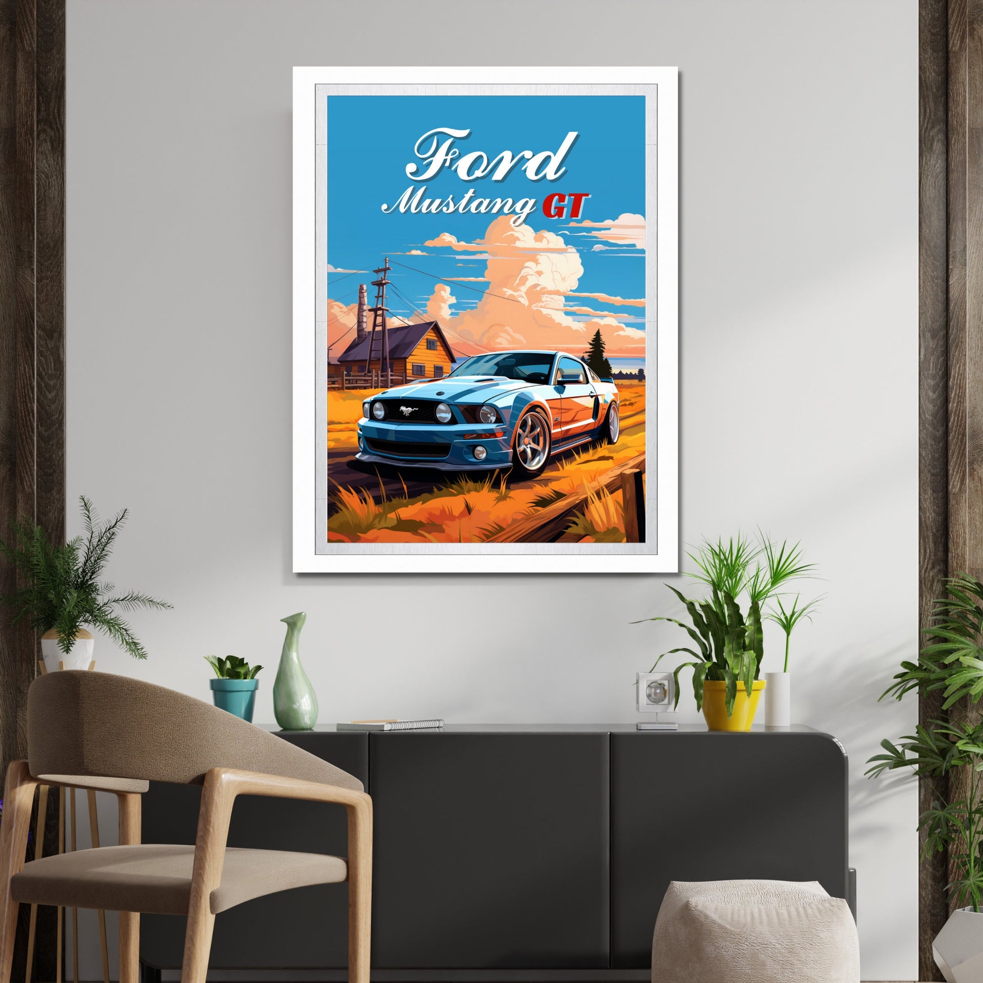 Ford Mustang GT Poster