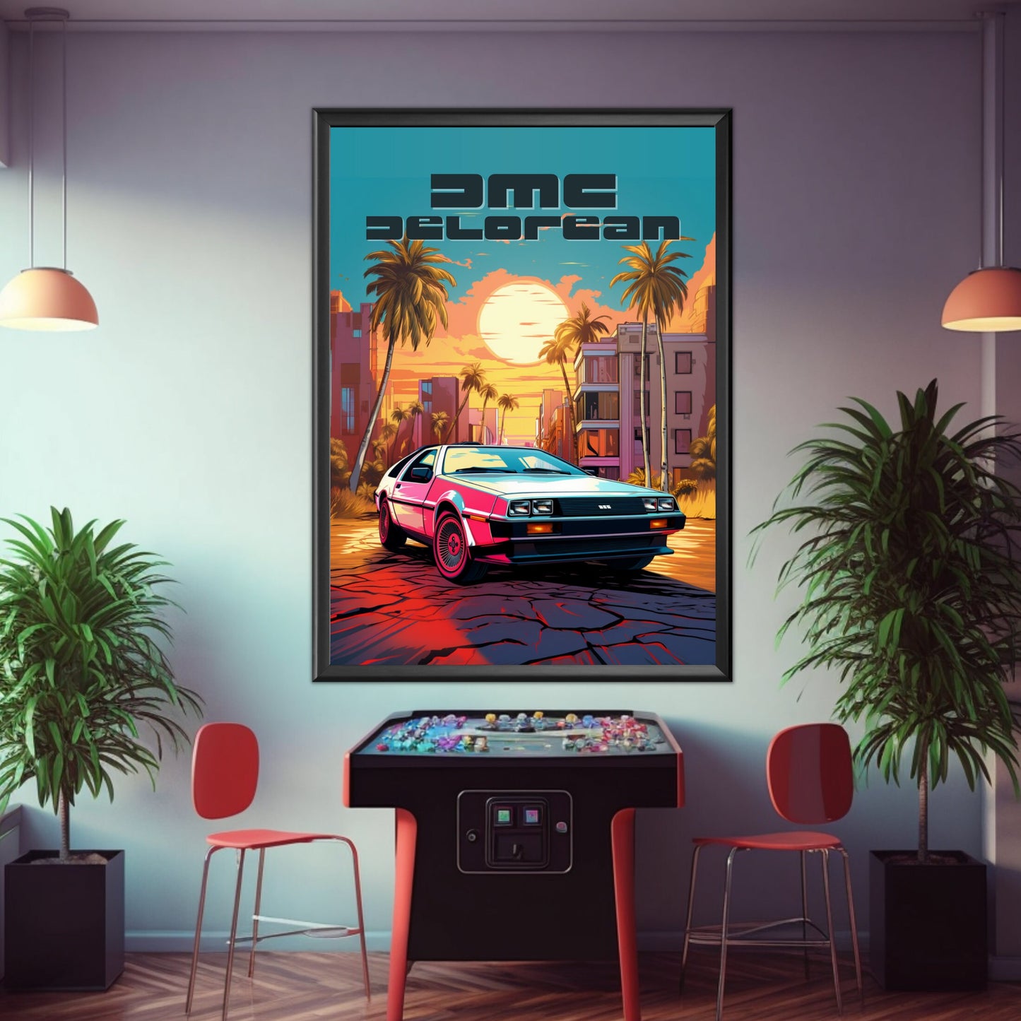 DMC DeLorean Poster