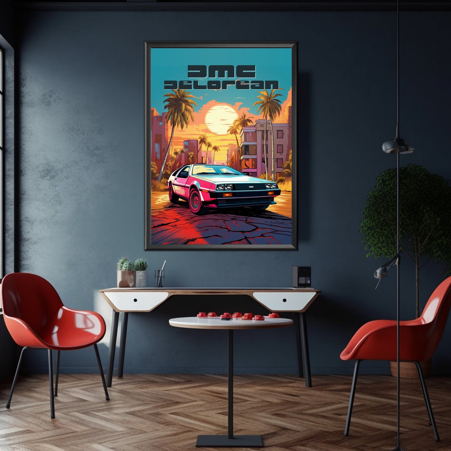 DMC DeLorean Poster