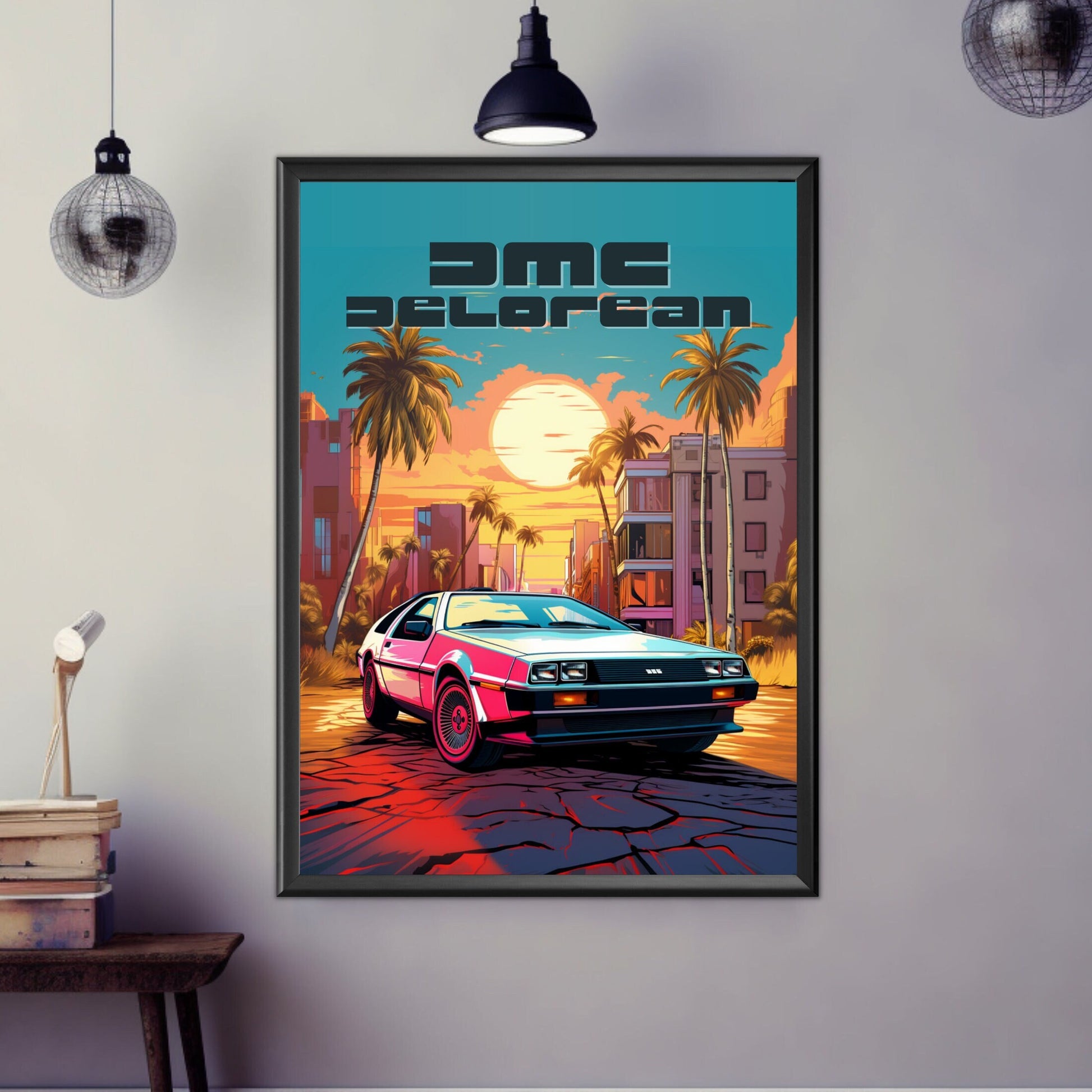 DMC DeLorean Poster