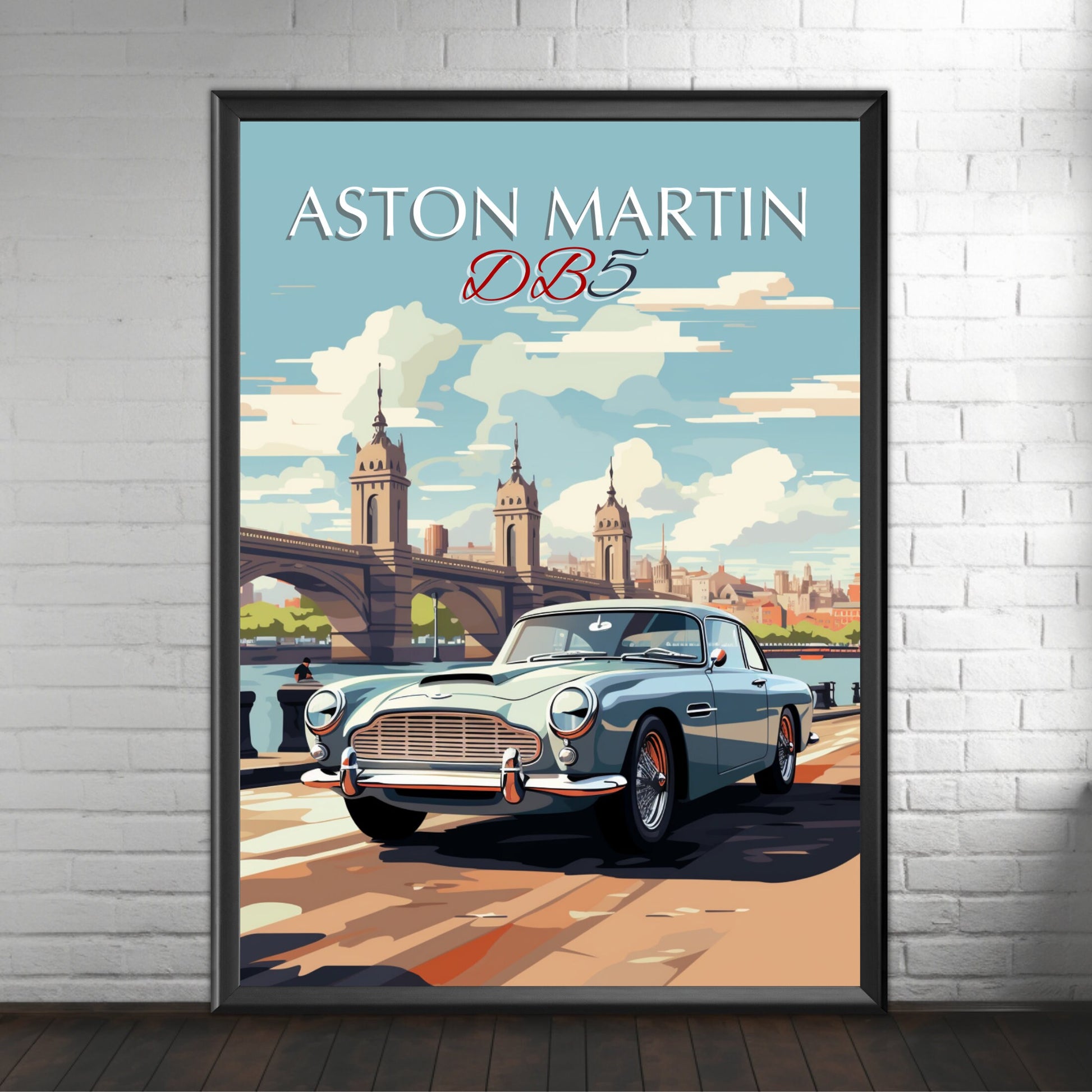 1960s Aston Martin DB5 Print